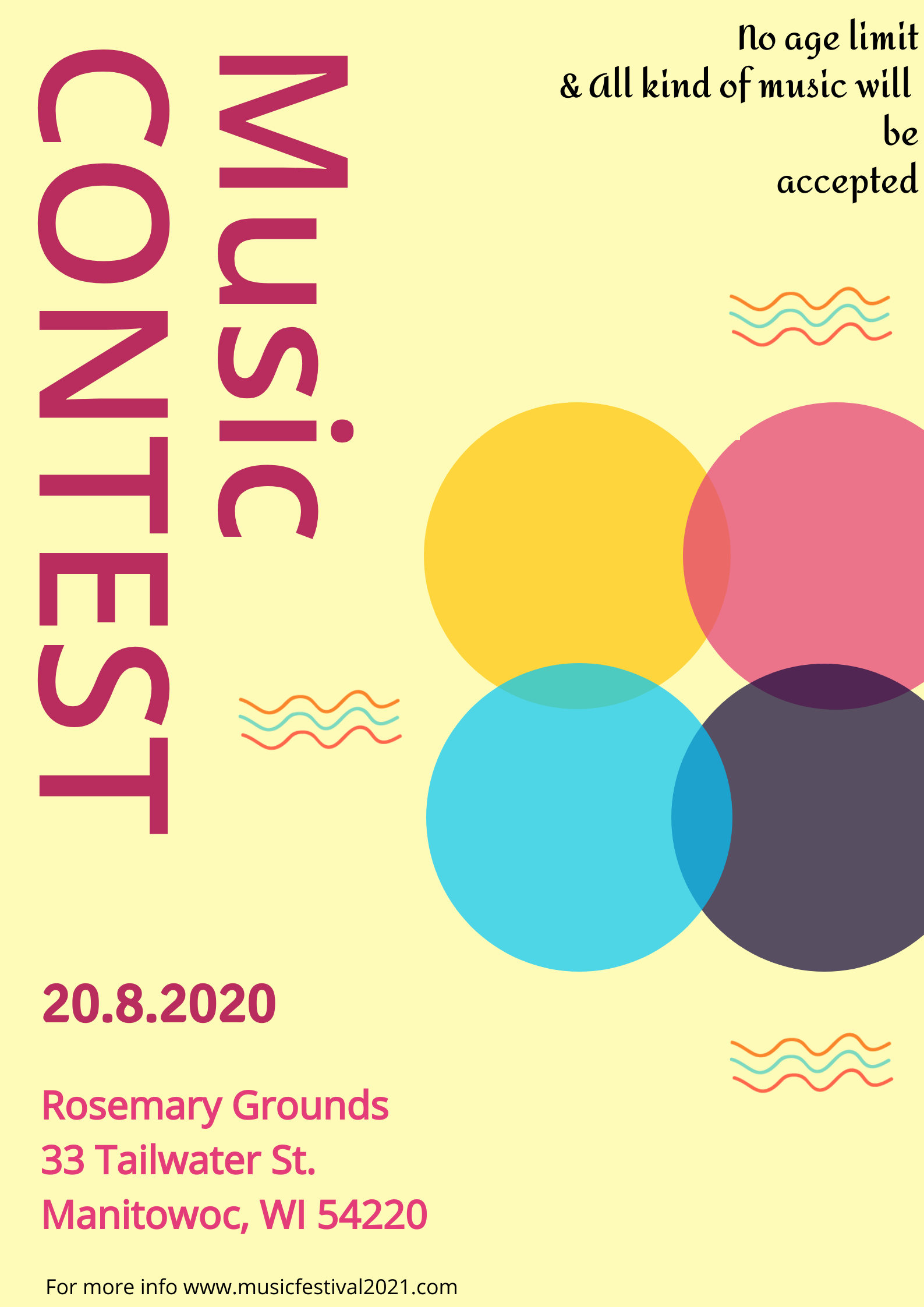 MUSIC CONTEST. in Poster Design Inspiration by Pooja Joshi