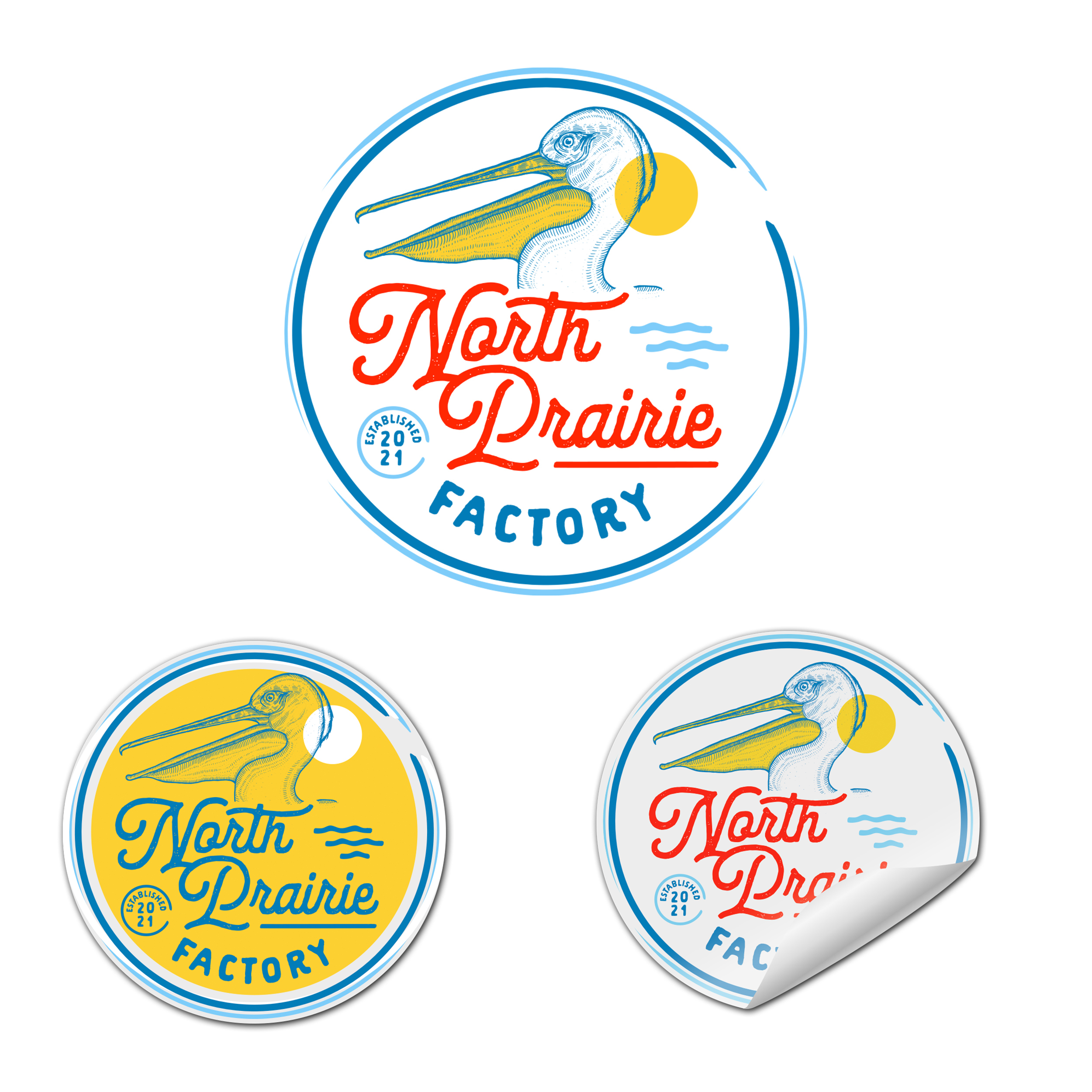 NORTH PRAIRIE FACTORY by Azure NORTH PRAIRIE FACTORY in Sticker Design Inspiration by Azure