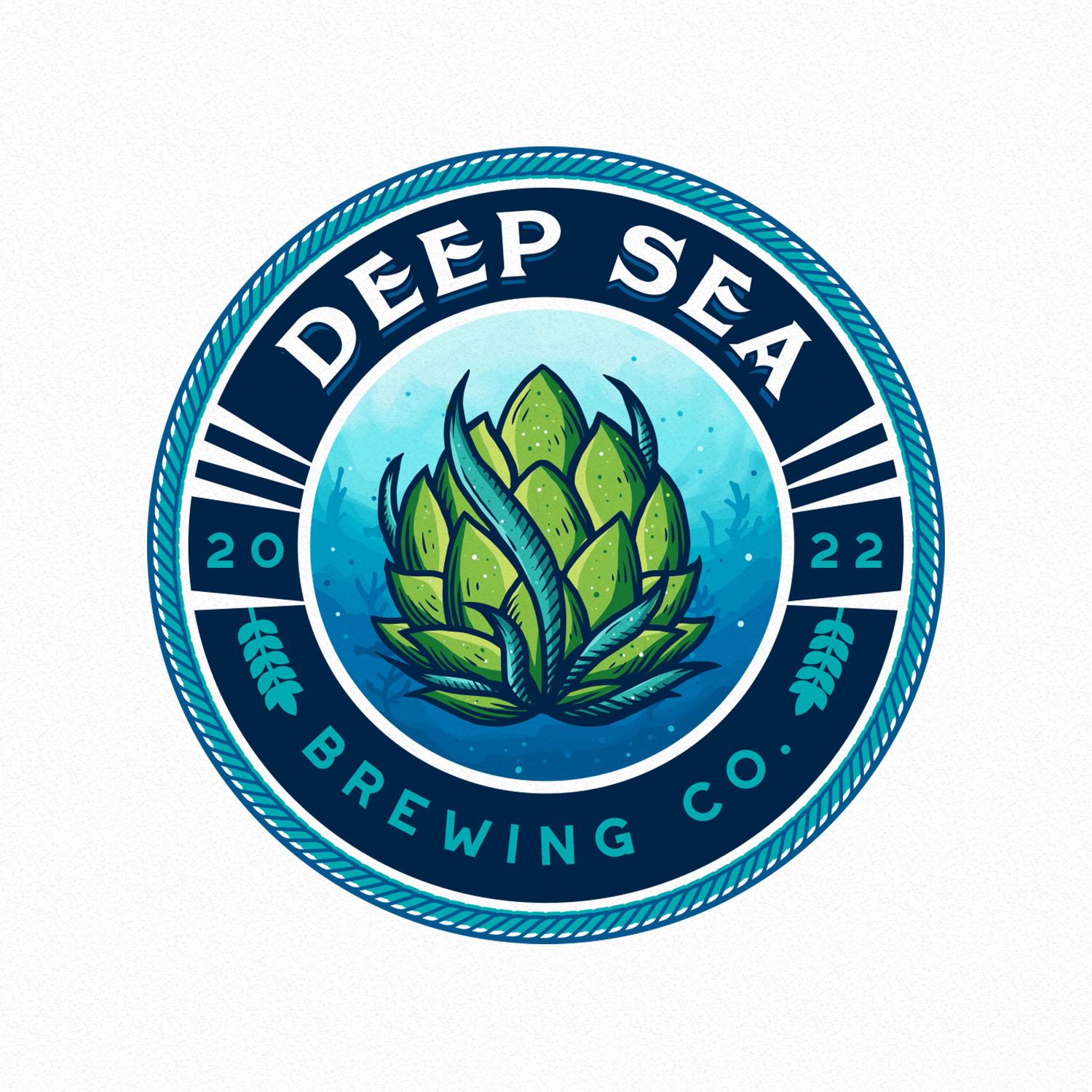 DEEP SEA BREWING CO. by Azure DEEP SEA BREWING CO. in Logo Design Inspiration by Azure