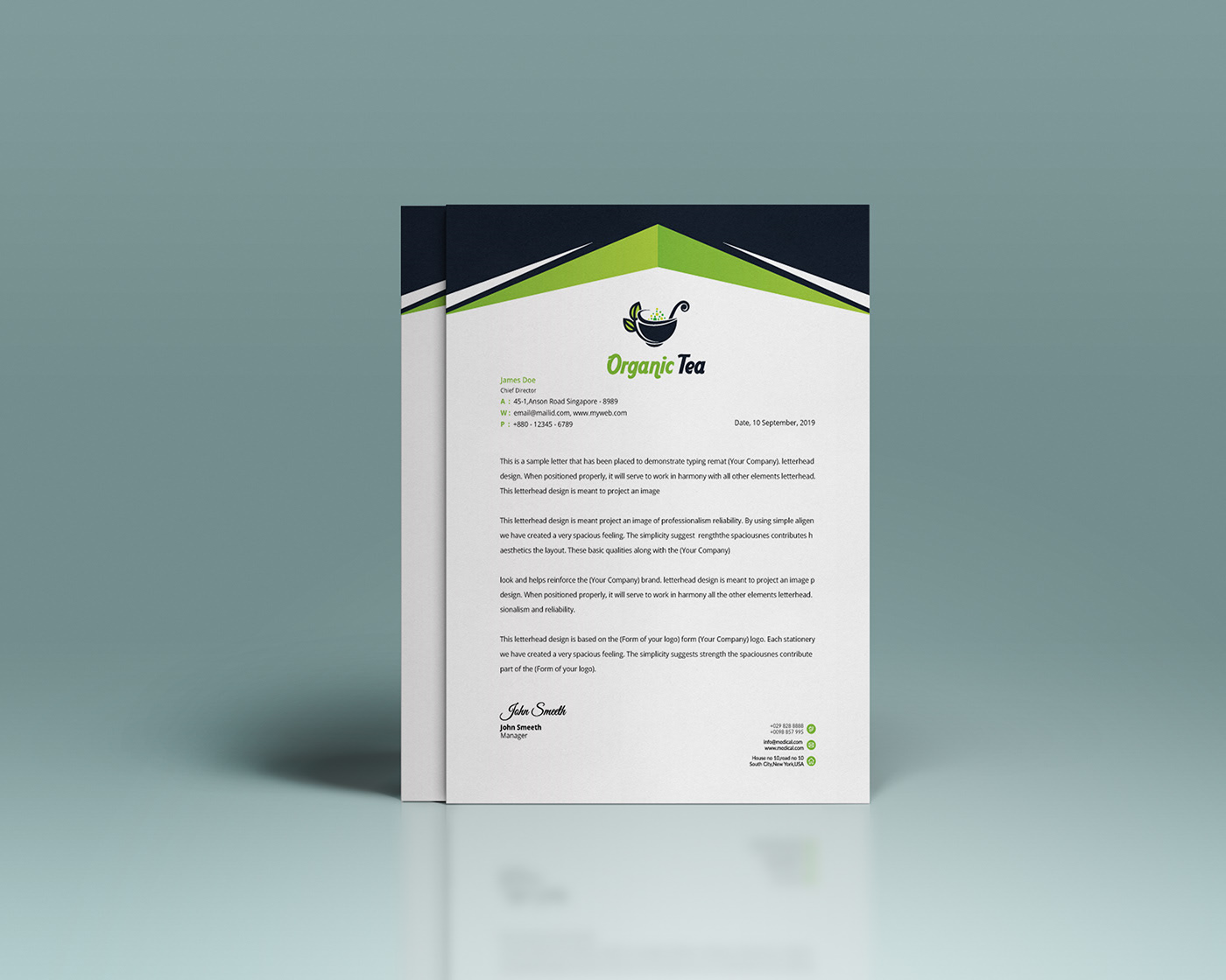 Letterhead Design by Trims Design Letterhead Design in Letterhead Design Inspiration by Trims Design