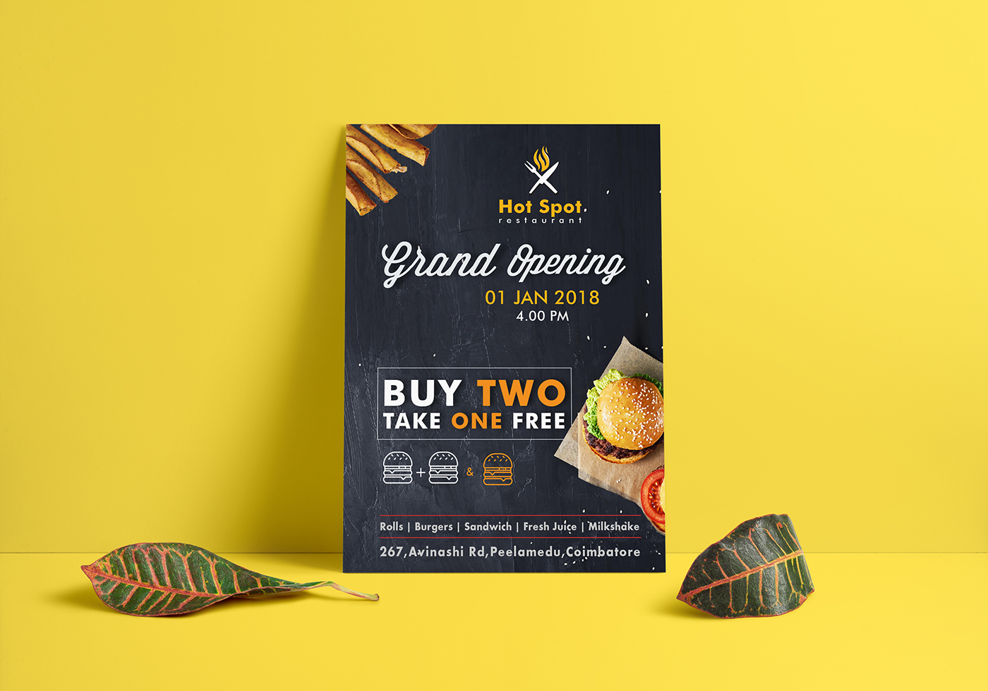 Design Poste Restant Restaurant Poster Design Inspiration