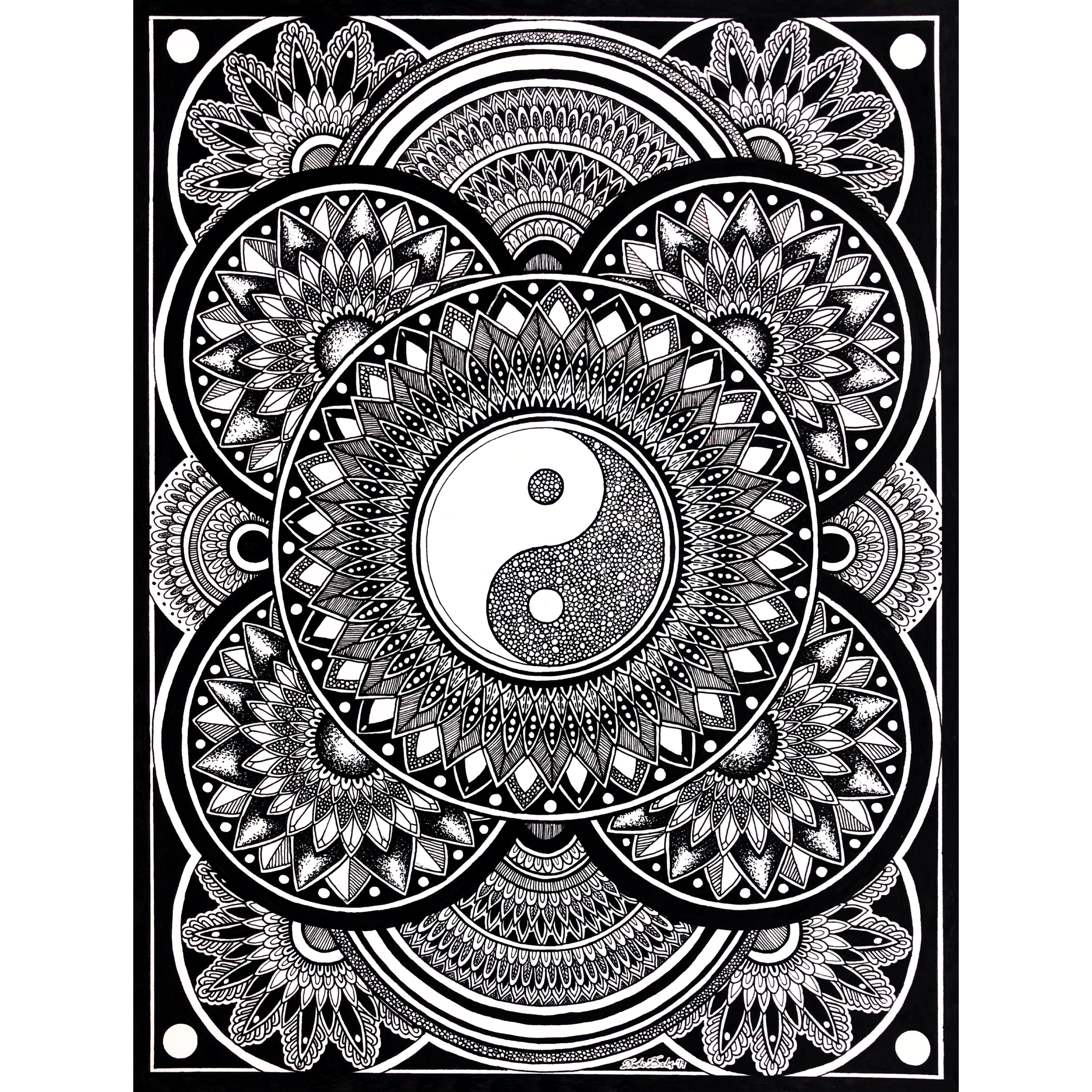 YIN YANG by Dodo Babs YIN YANG in Pattern & Surface Design Inspiration by Dodo Babs