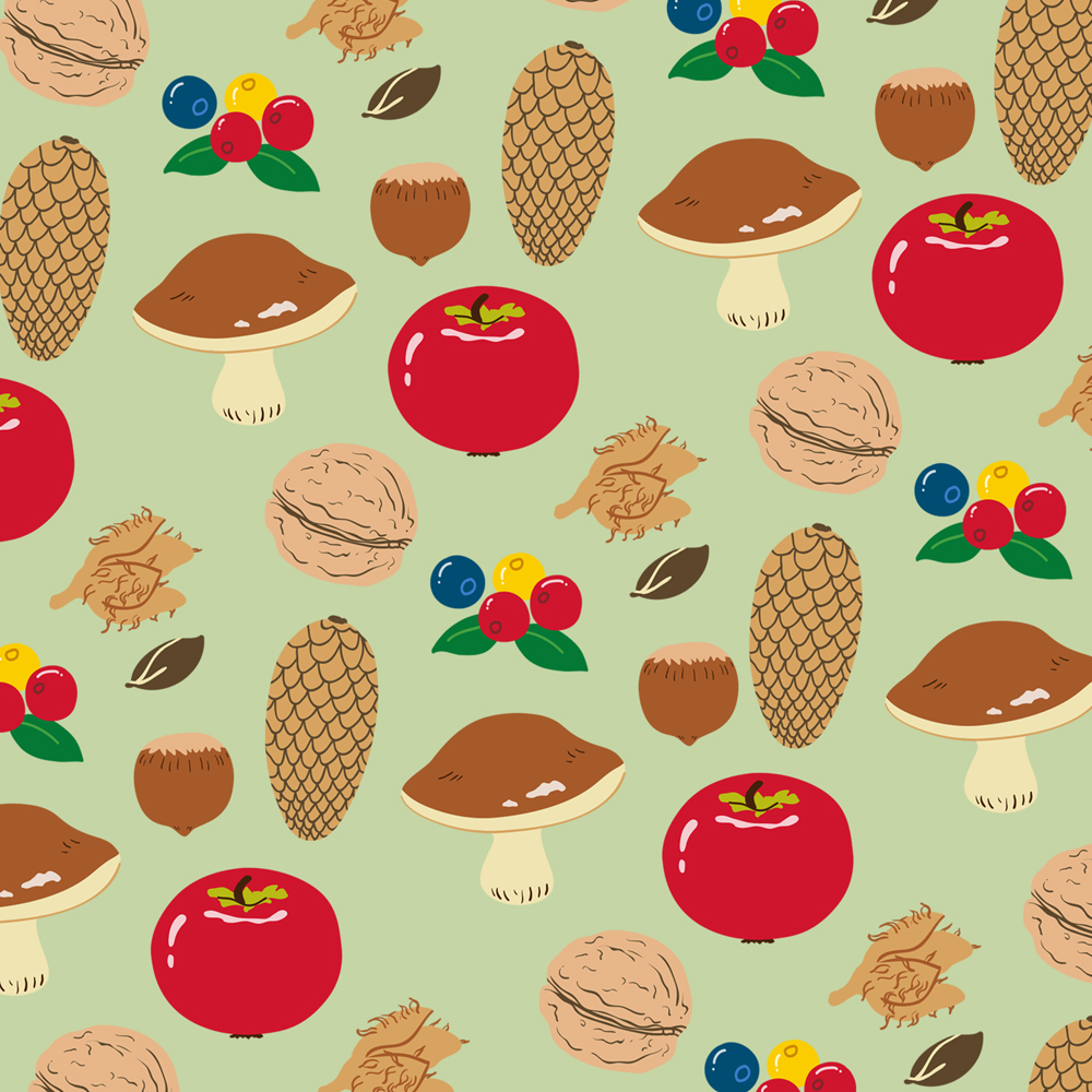 Surface Design autumn in Pattern & Surface Design Inspiration by Patricia Oettel