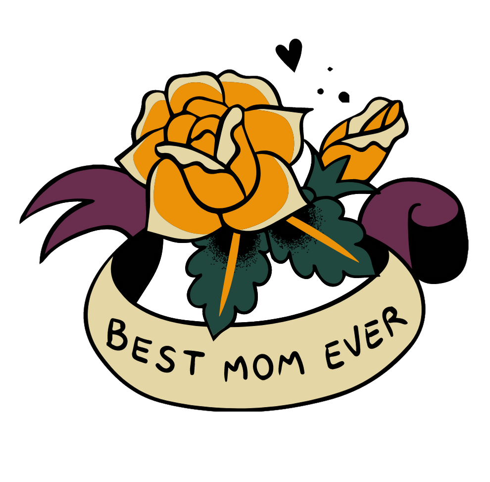 Best mom ever in Digital Art Inspiration by Maricarmen Herrejon
