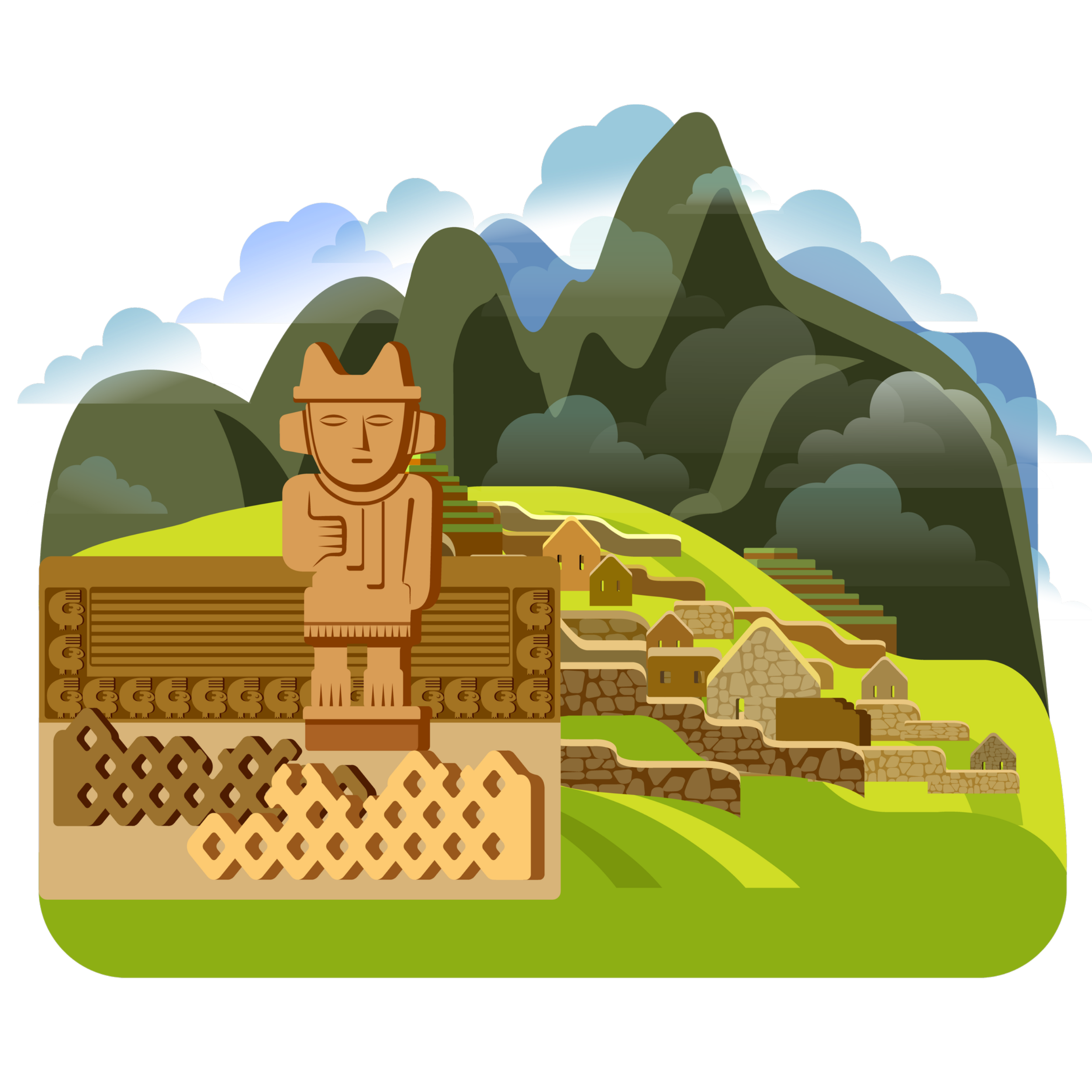 Peru in Illustration and Graphics Inspiration by Maricarmen Herrejon