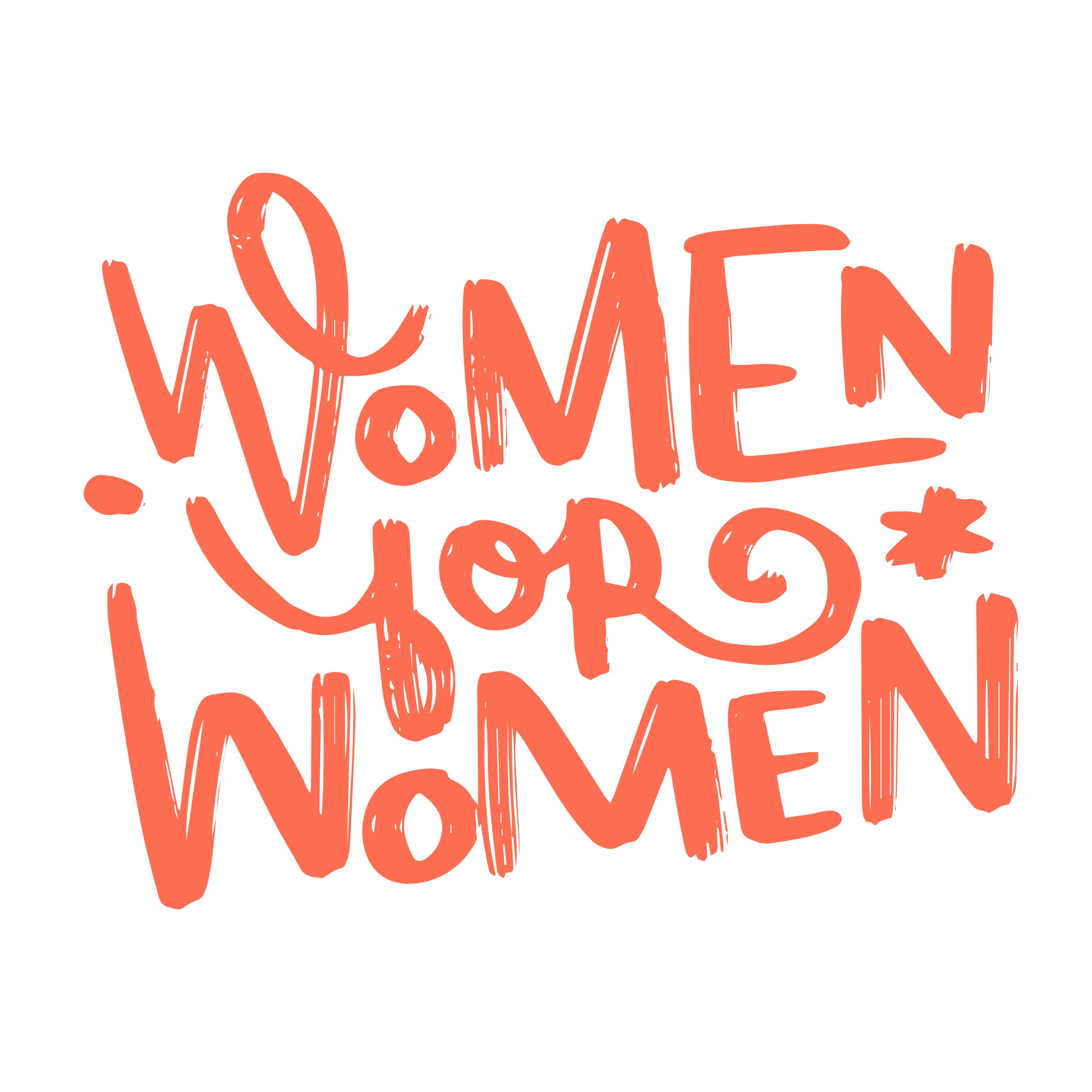 Women support by Maricarmen Herrejon Women support in Typography Inspiration by Maricarmen Herrejon