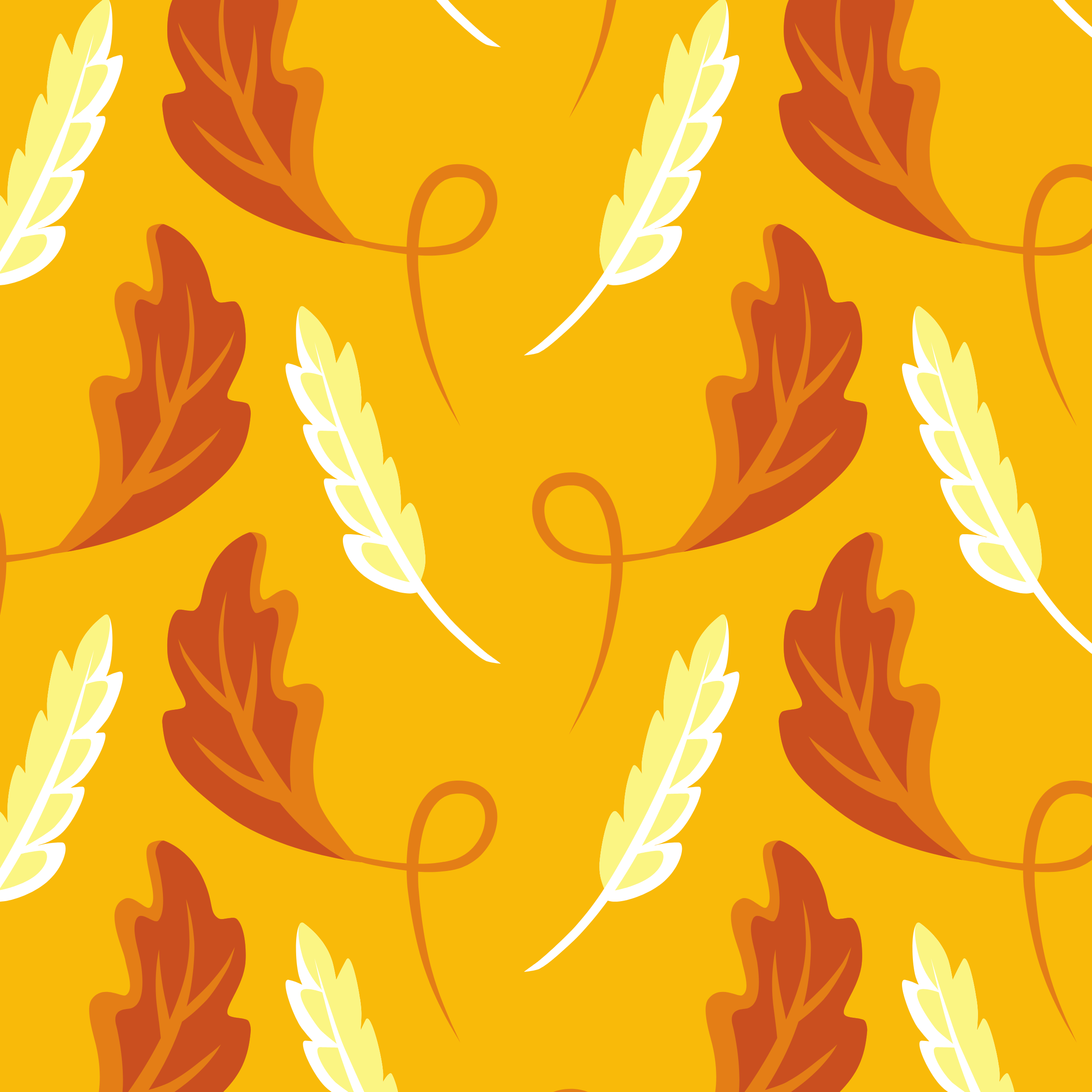 Leaves by Maricarmen Herrejon Leaves in Pattern & Surface Design Inspiration by Maricarmen Herrejon