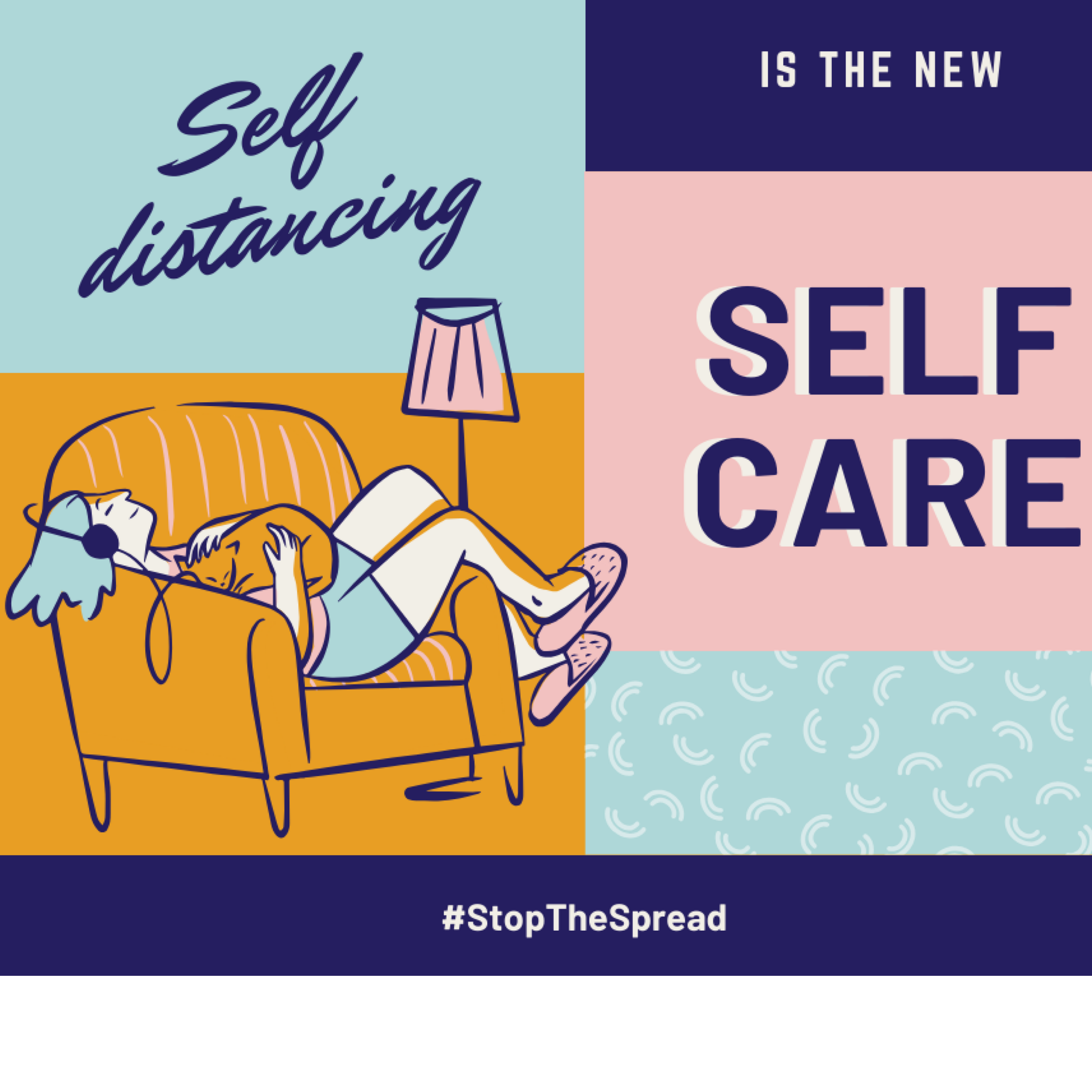 Stay at home by Maricarmen Herrejon Stay at home in Digital Art Inspiration by Maricarmen Herrejon