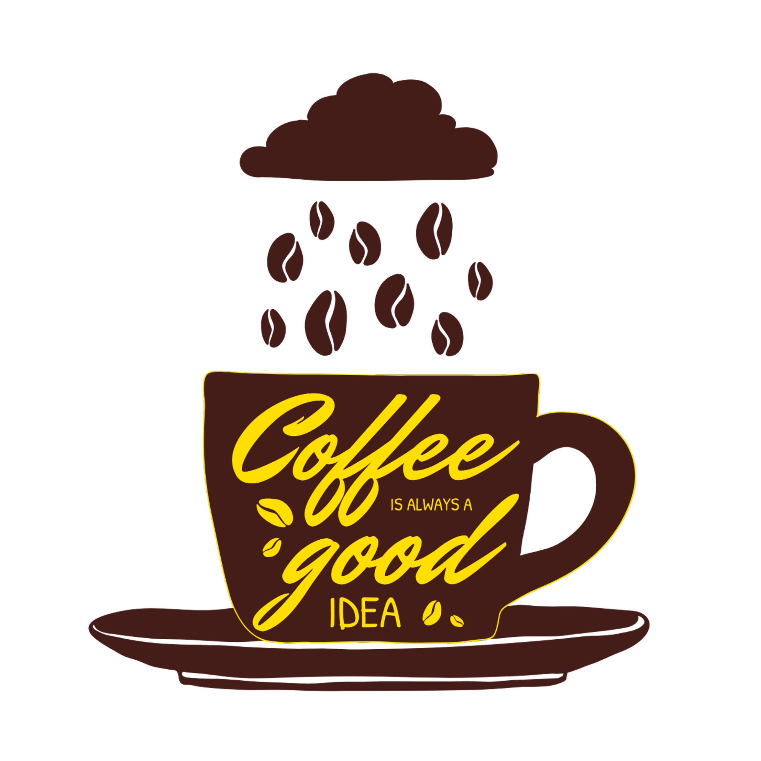 Coffee time in Typography Inspiration by Maricarmen Herrejon