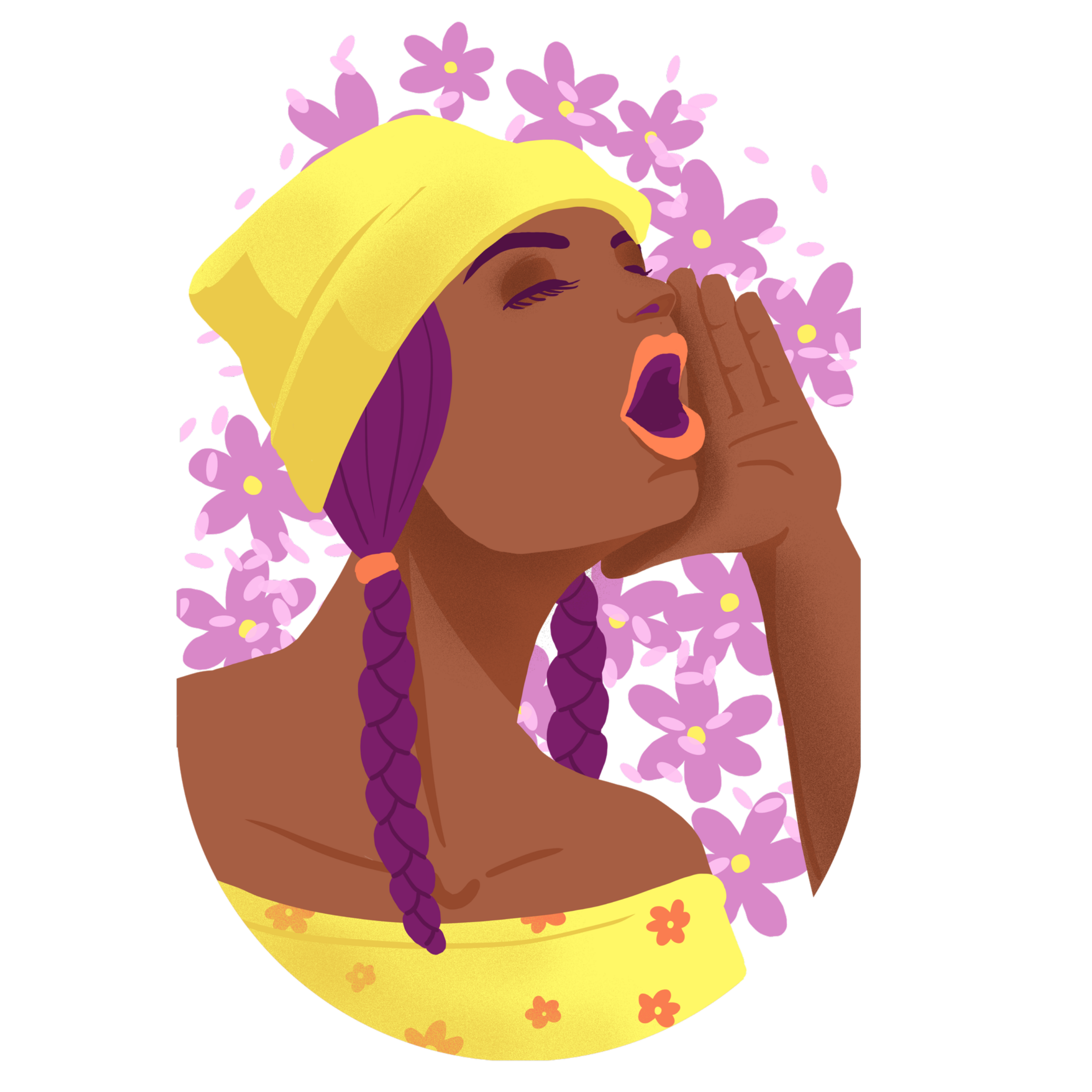 Speak louder in Illustration and Graphics Inspiration by Maricarmen Herrejon