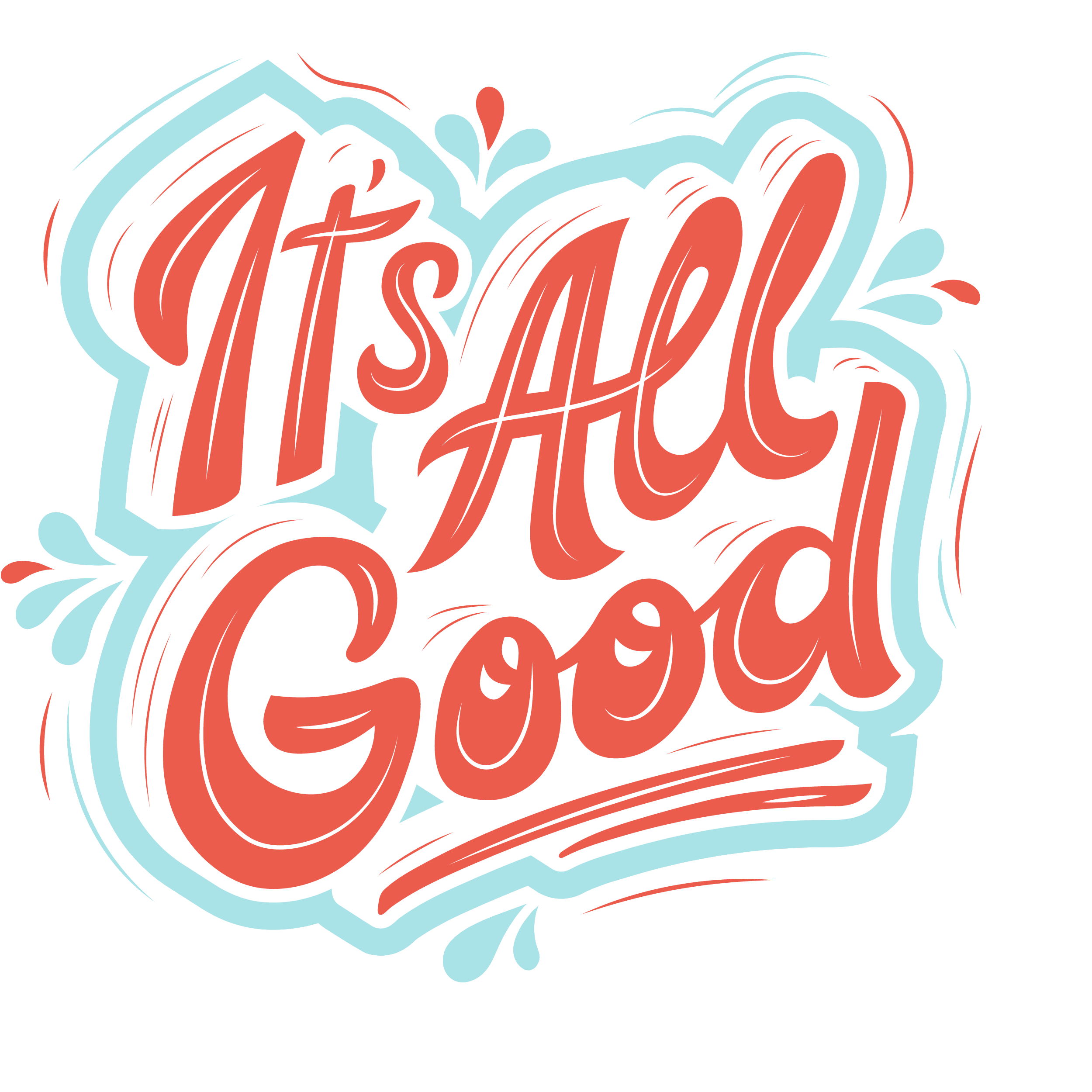 It´s all good in Lettering Art Inspiration by Maricarmen Herrejon