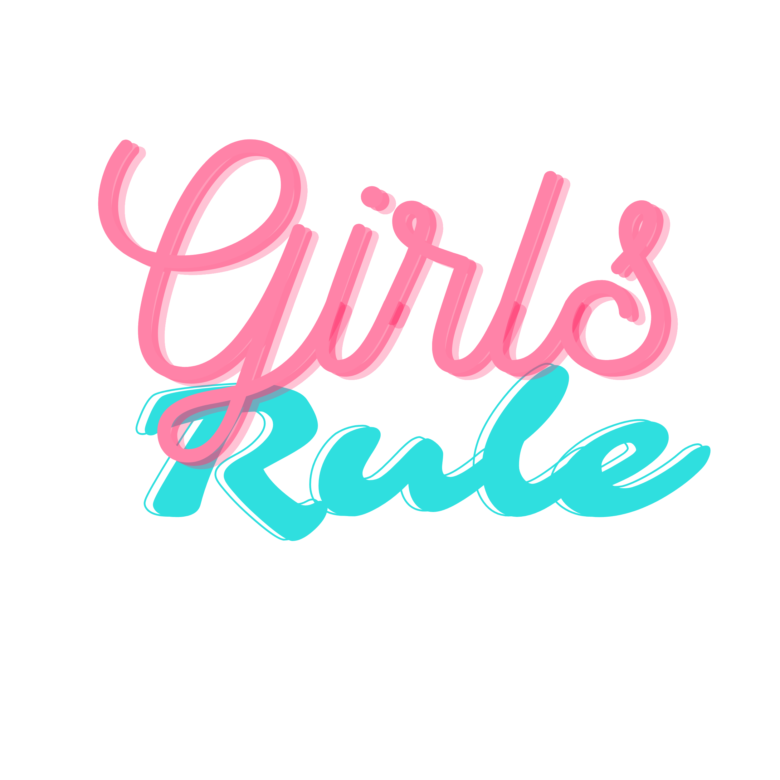Girls Rule by Maricarmen Herrejon Girls Rule in Typography Inspiration by Maricarmen Herrejon