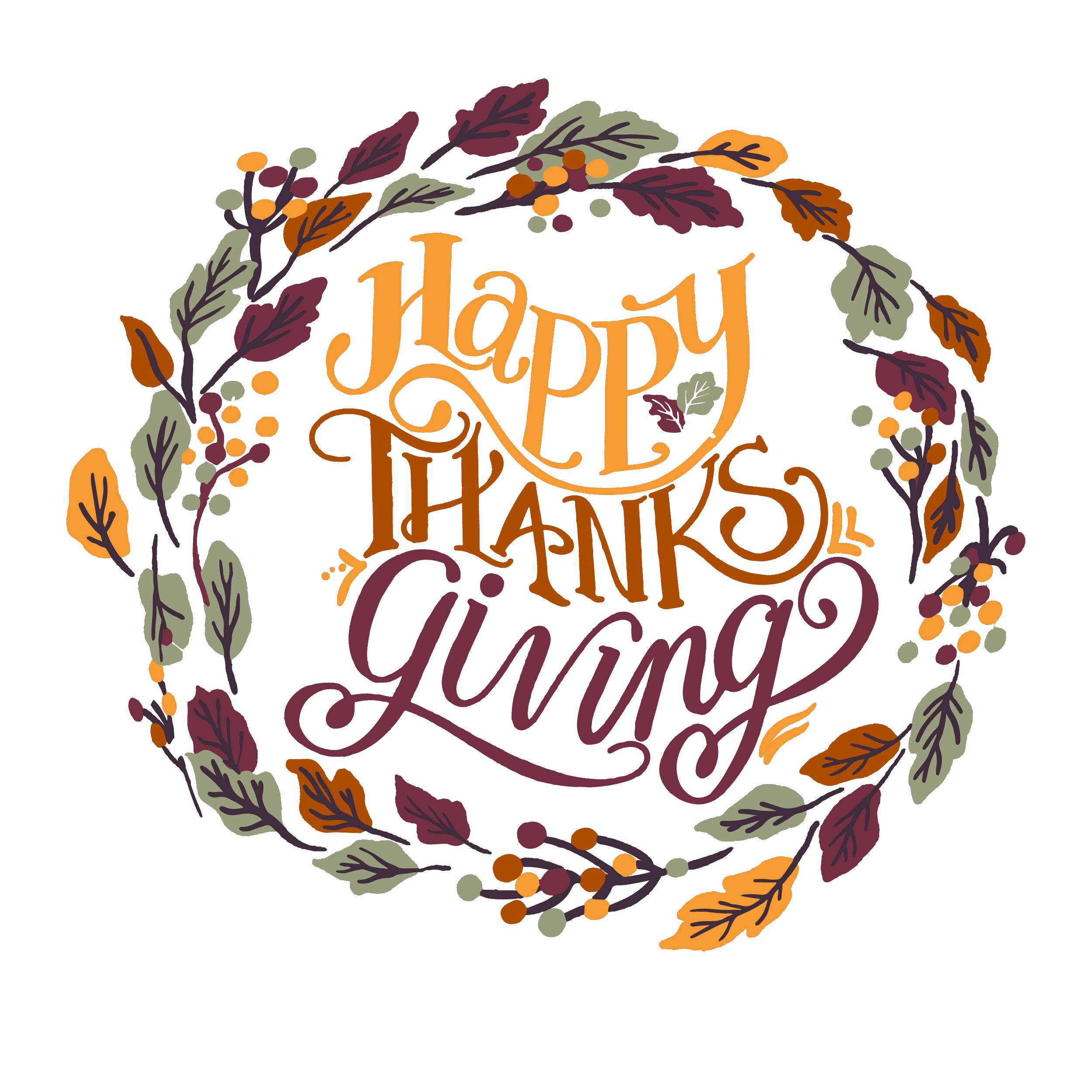 Thanksgiving by Maricarmen Herrejon Thanksgiving in Lettering Art Inspiration by Maricarmen Herrejon