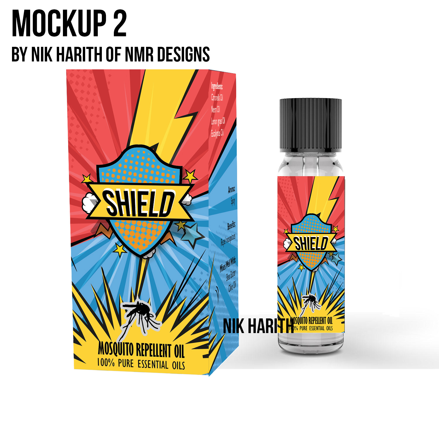 Essential Oil Packaging Design in Packaging Design Inspiration by Nik Harith