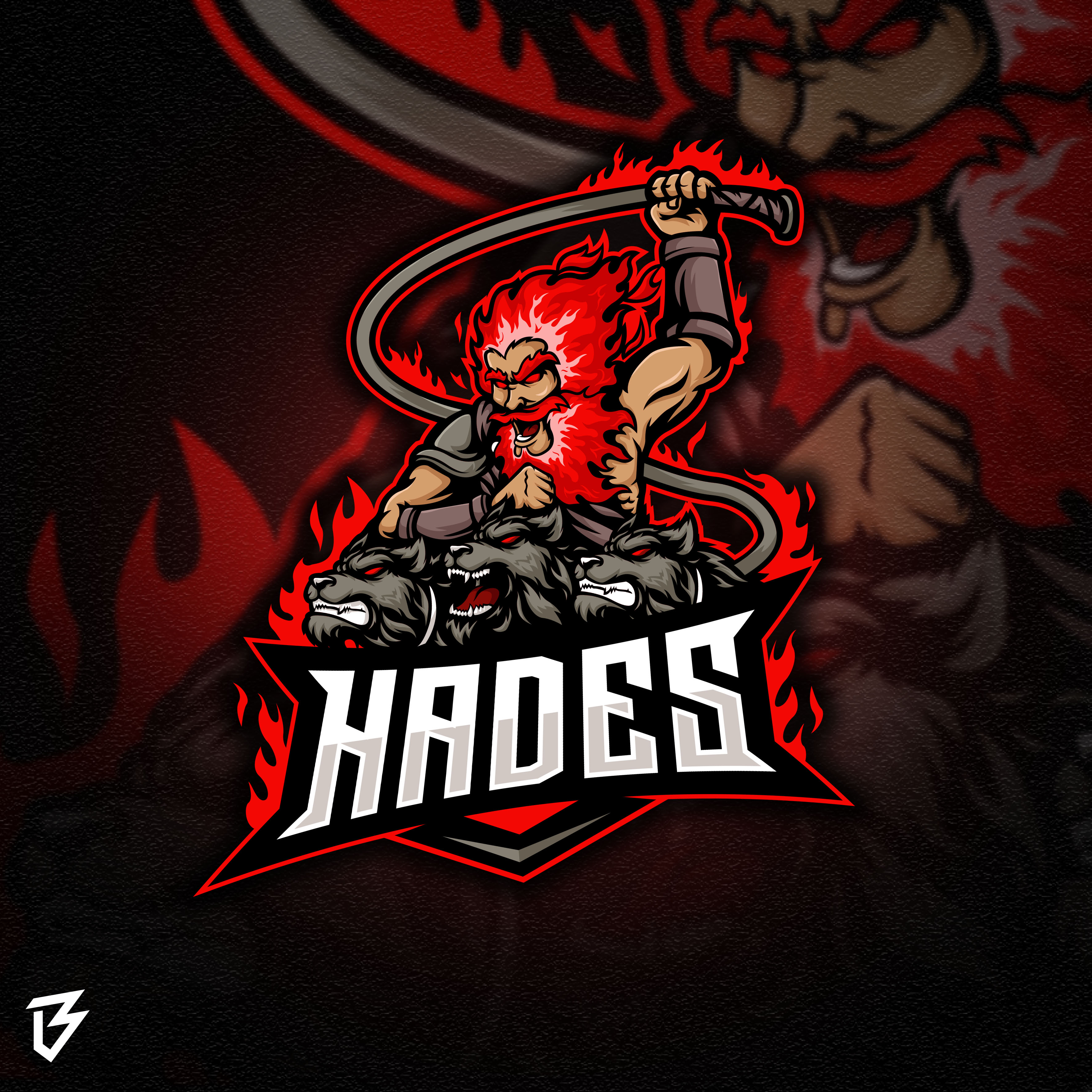 HADES ESPORTS LOGO by Satrio Alfandi Aldiansyah HADES ESPORTS LOGO in Logo Design Inspiration by Satrio Alfandi Aldiansyah