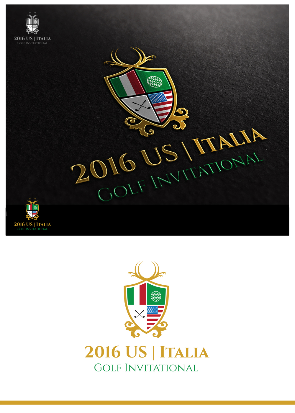 2016 US Italia Golf International logo design by Goranvisnjic82 2016 US Italia Golf International logo design in Logo Design Inspiration by Goranvisnjic82