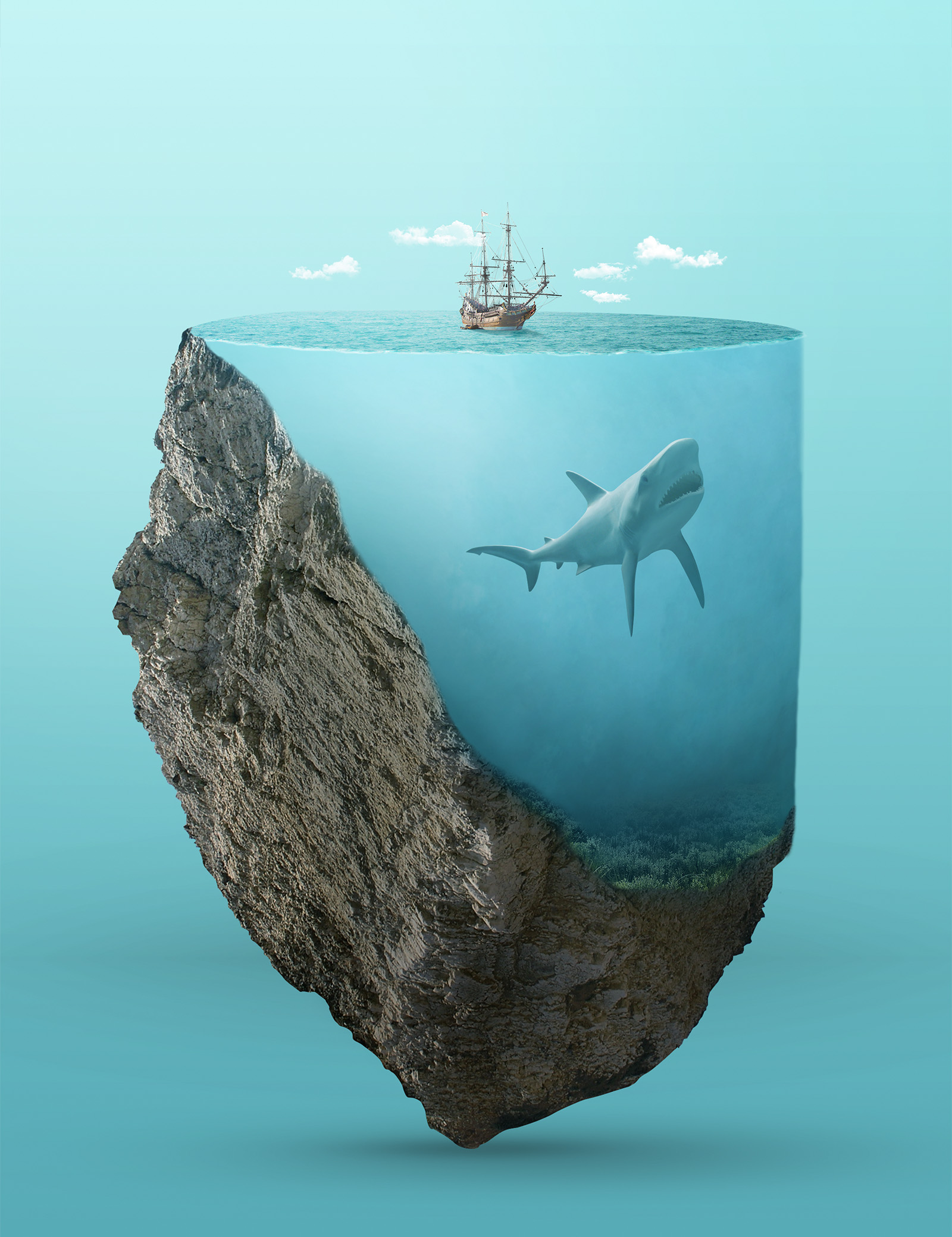 Megaladon Nest by Haziq Kamil Megaladon Nest in Visual Art Inspiration by Haziq Kamil