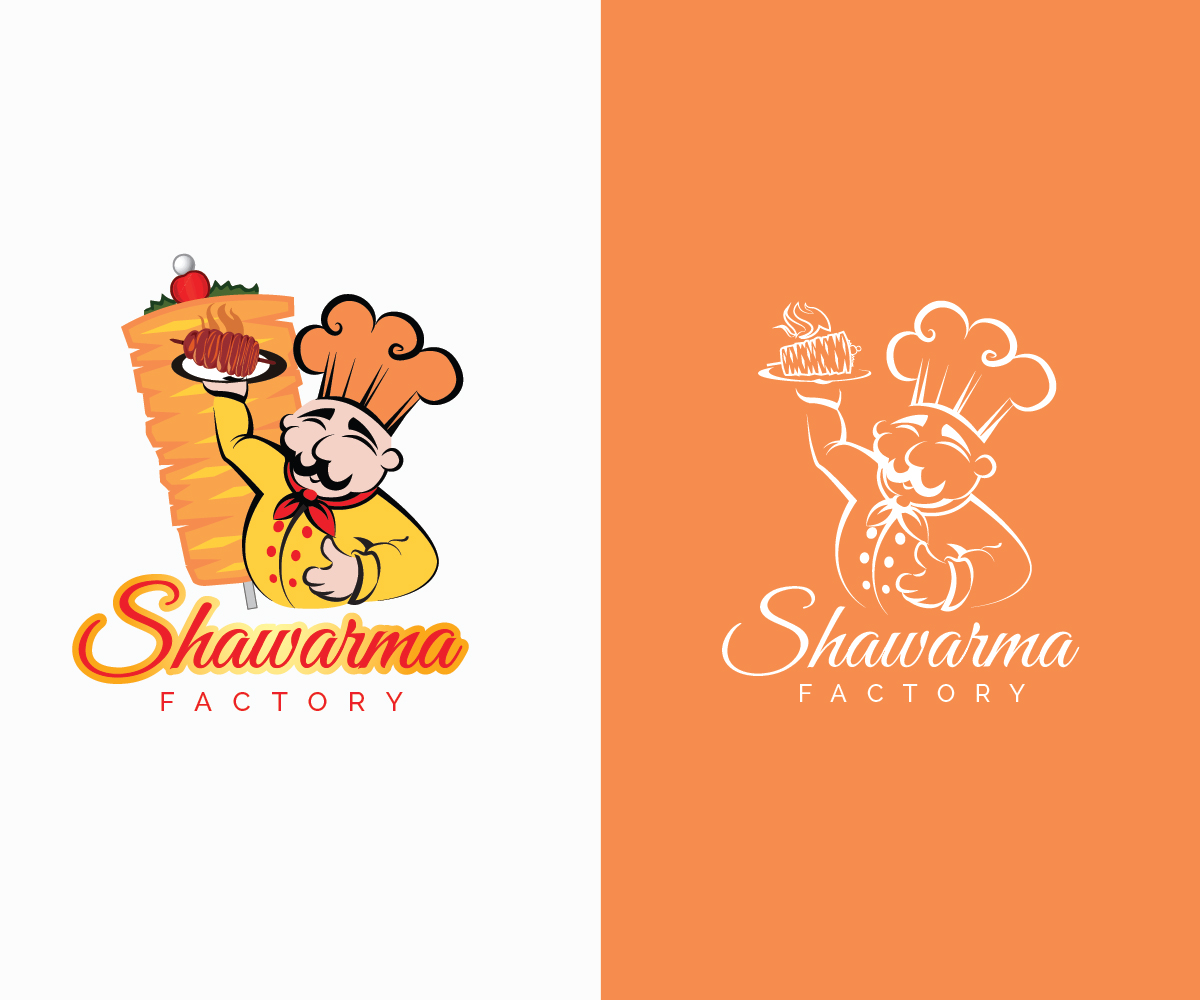Shawarma Logo by Gatty.here Shawarma Logo in Logo & Brand Identity Inspiration by Gatty.here