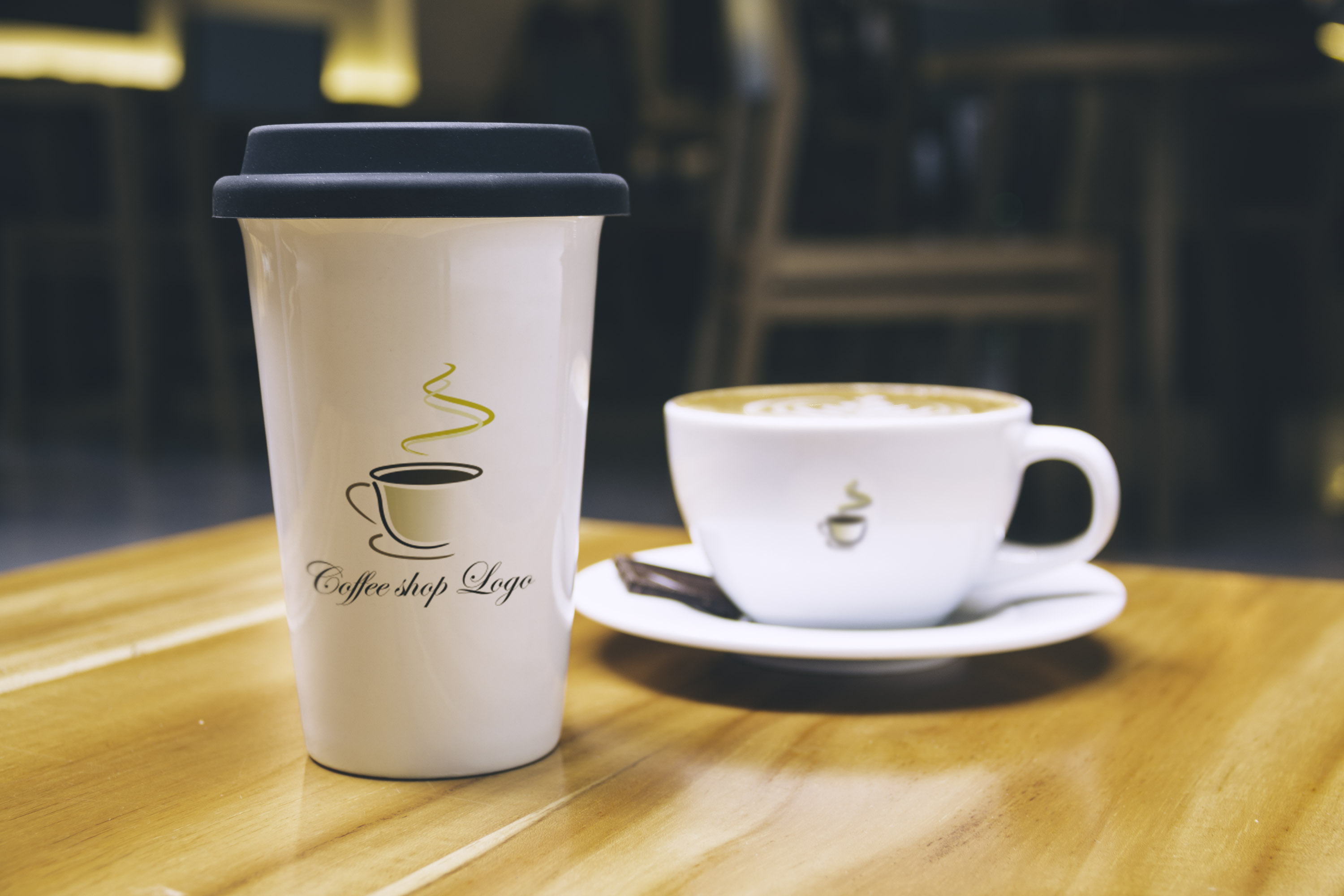 Coffee Shop logo design by Usman Ghani Coffee Shop logo design in Logo Design Inspiration by Usman Ghani
