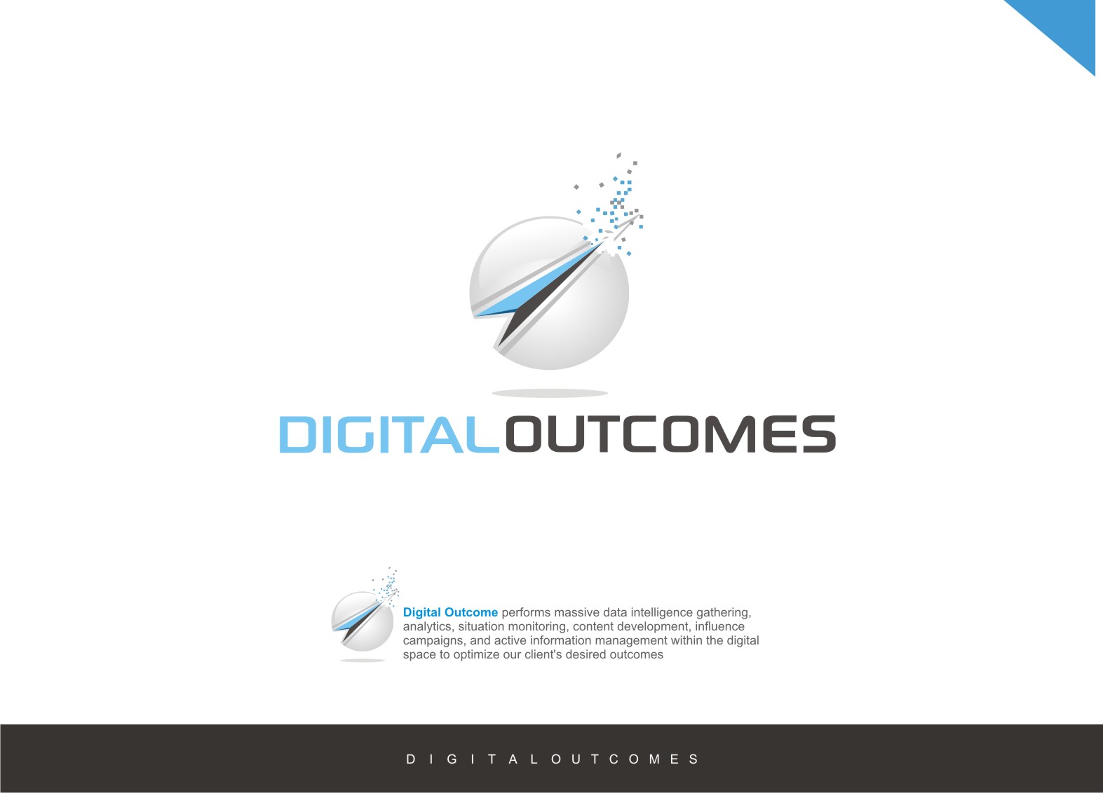 Digital Outcomes by Dcs Digital Outcomes in Logo Design Inspiration by Dcs