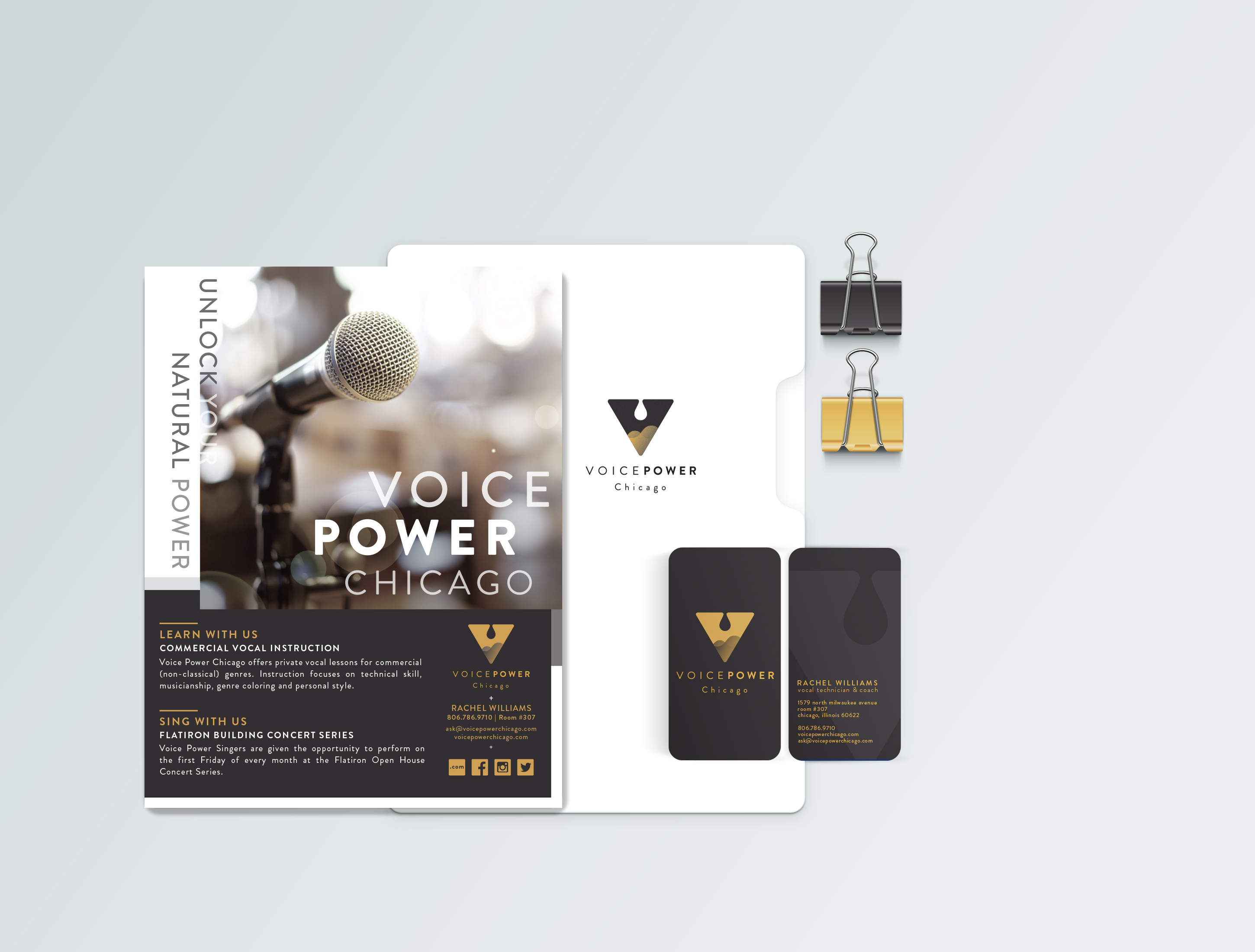 Voice Power Chicago by Jinwkim89 Voice Power Chicago in Logo Design Inspiration by Jinwkim89