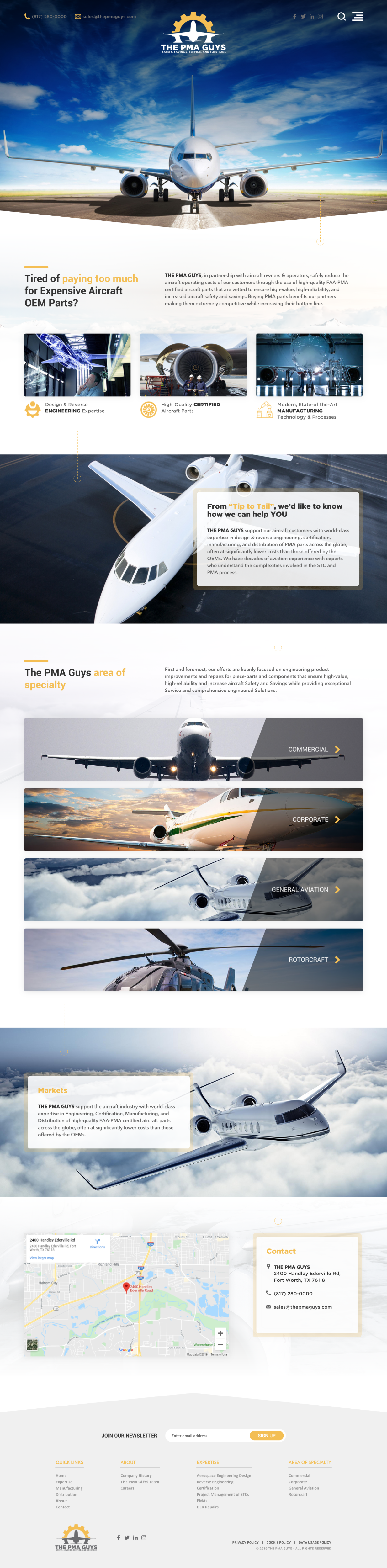 PMA Guys website in Website Design Inspiration by Flashers8