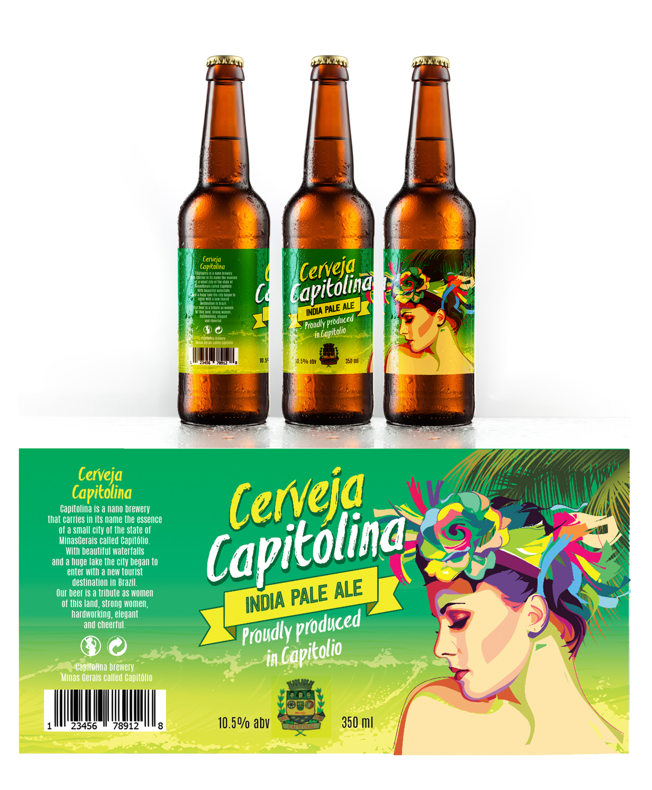 Beer label design by Vectorsoup Beer label design in Label Design Inspiration by Vectorsoup