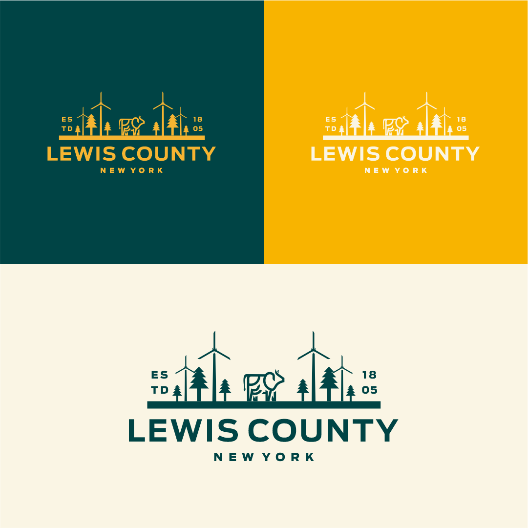 Logo Concept for Lewis County New York by Artis4n Logo Concept for Lewis County New York in Logo Design Inspiration by Artis4n