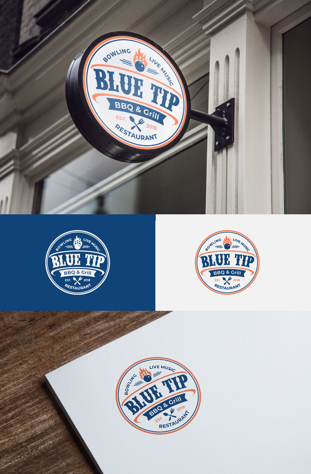 Blue Tip - Logo Design BY Alanka 250075 - Designhill