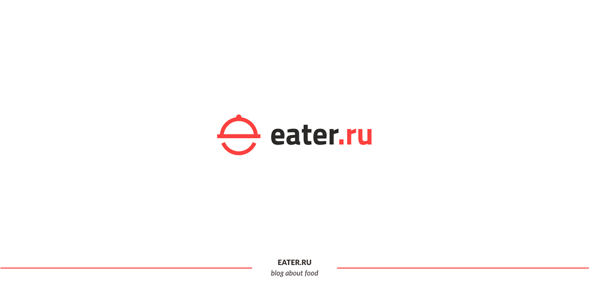 Eater.ru by Akhtar Hossain Eater.ru in Logo Design Inspiration by Akhtar Hossain