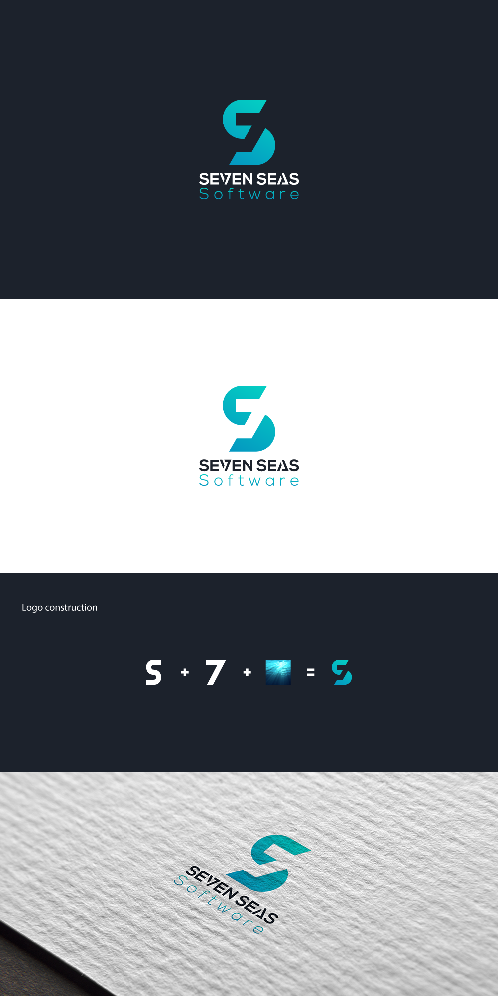 Seven Seas Software by Darko Seven Seas Software in Logo Design Inspiration by Darko