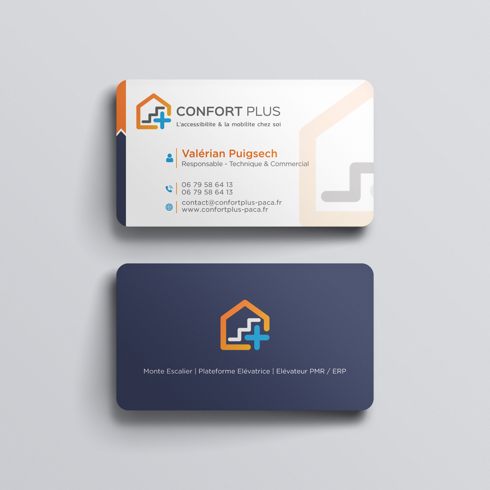 Rounded Business Card Design in Business Card Design Inspiration by Blackhole