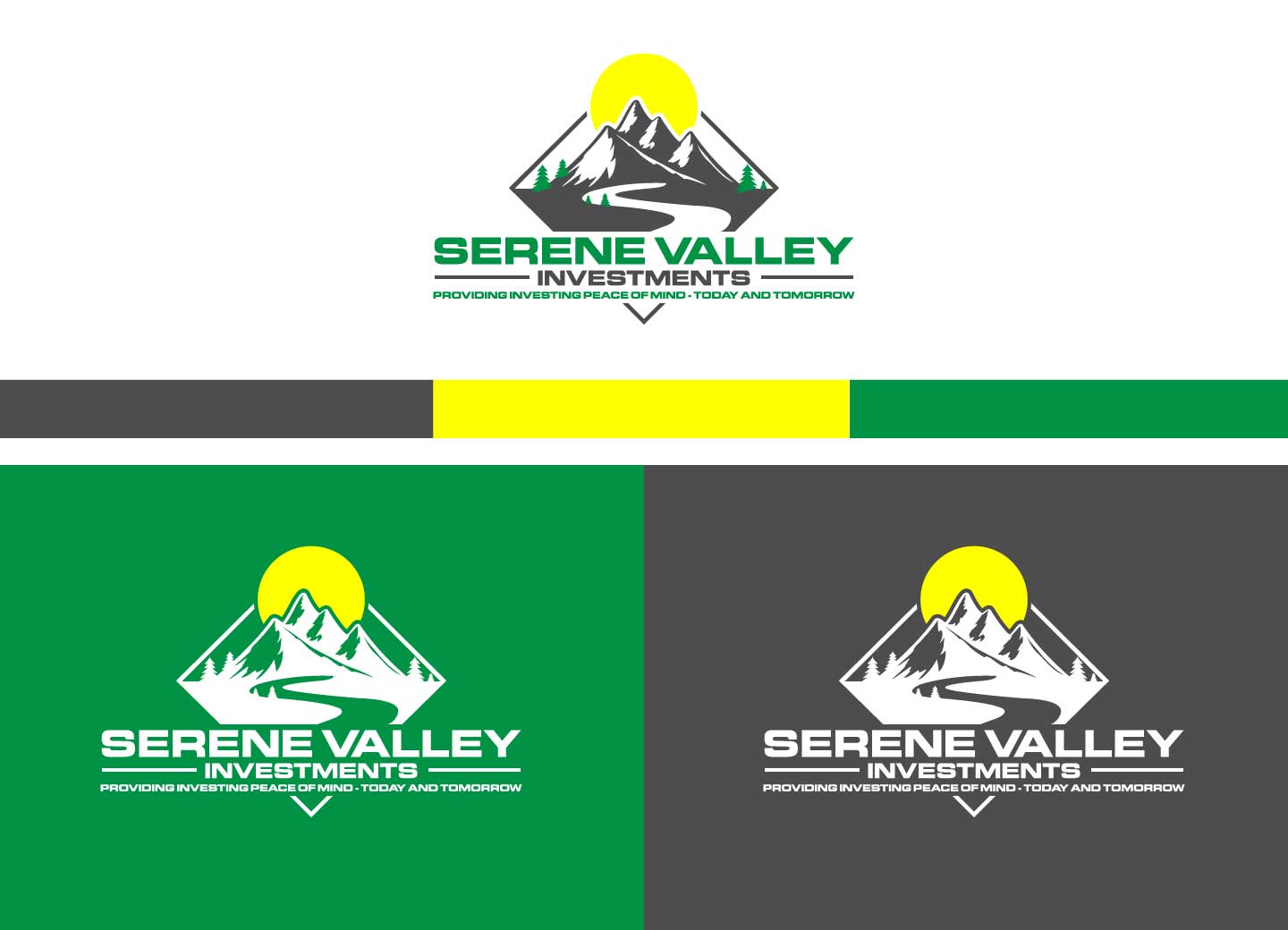 Serene Valley Investments by Jahid Hassan Serene Valley Investments in Logo Design Inspiration by Jahid Hassan