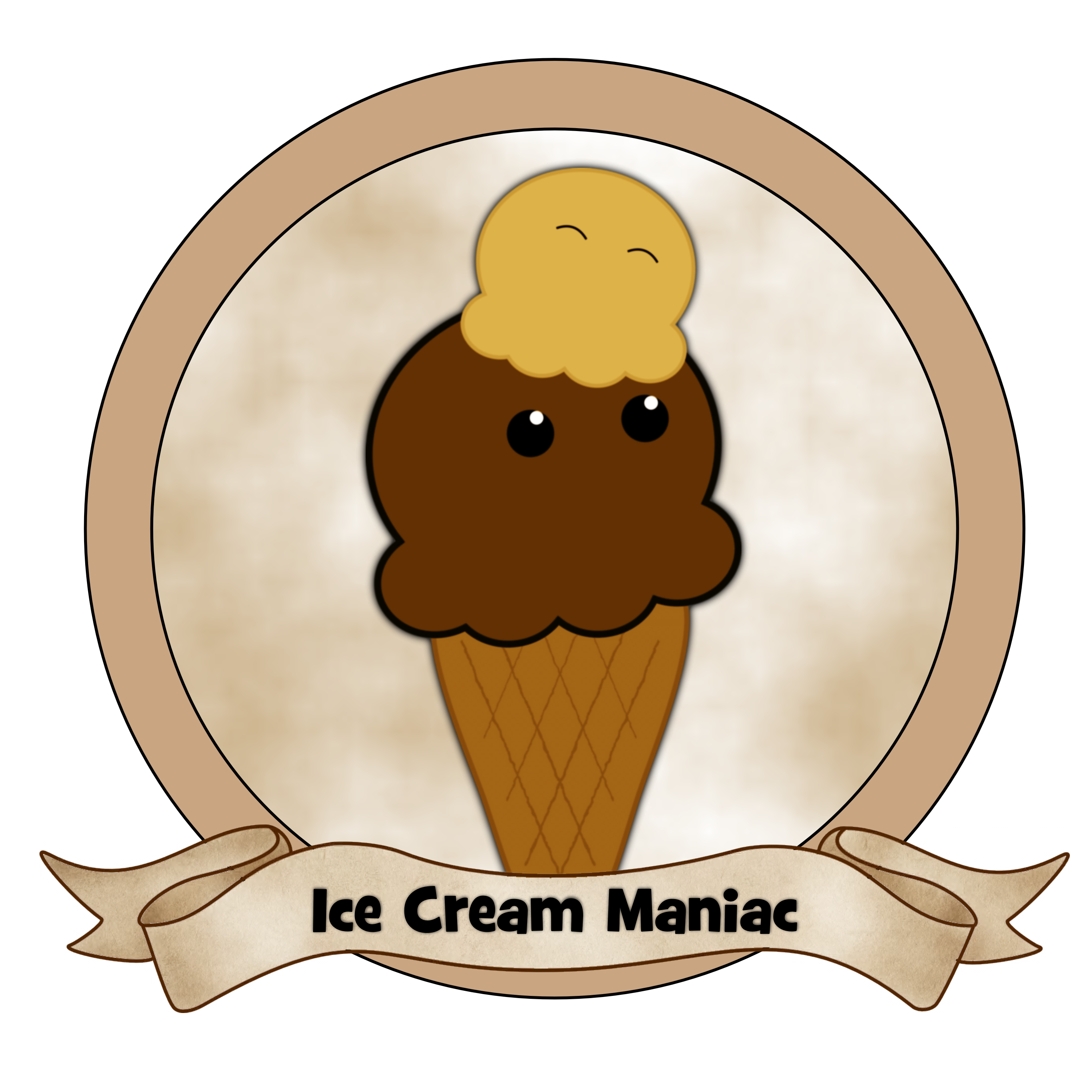 Ice Cream Maniac by Eros Ciaiolo Ice Cream Maniac in Cartoon & Caricature Inspiration by Eros Ciaiolo