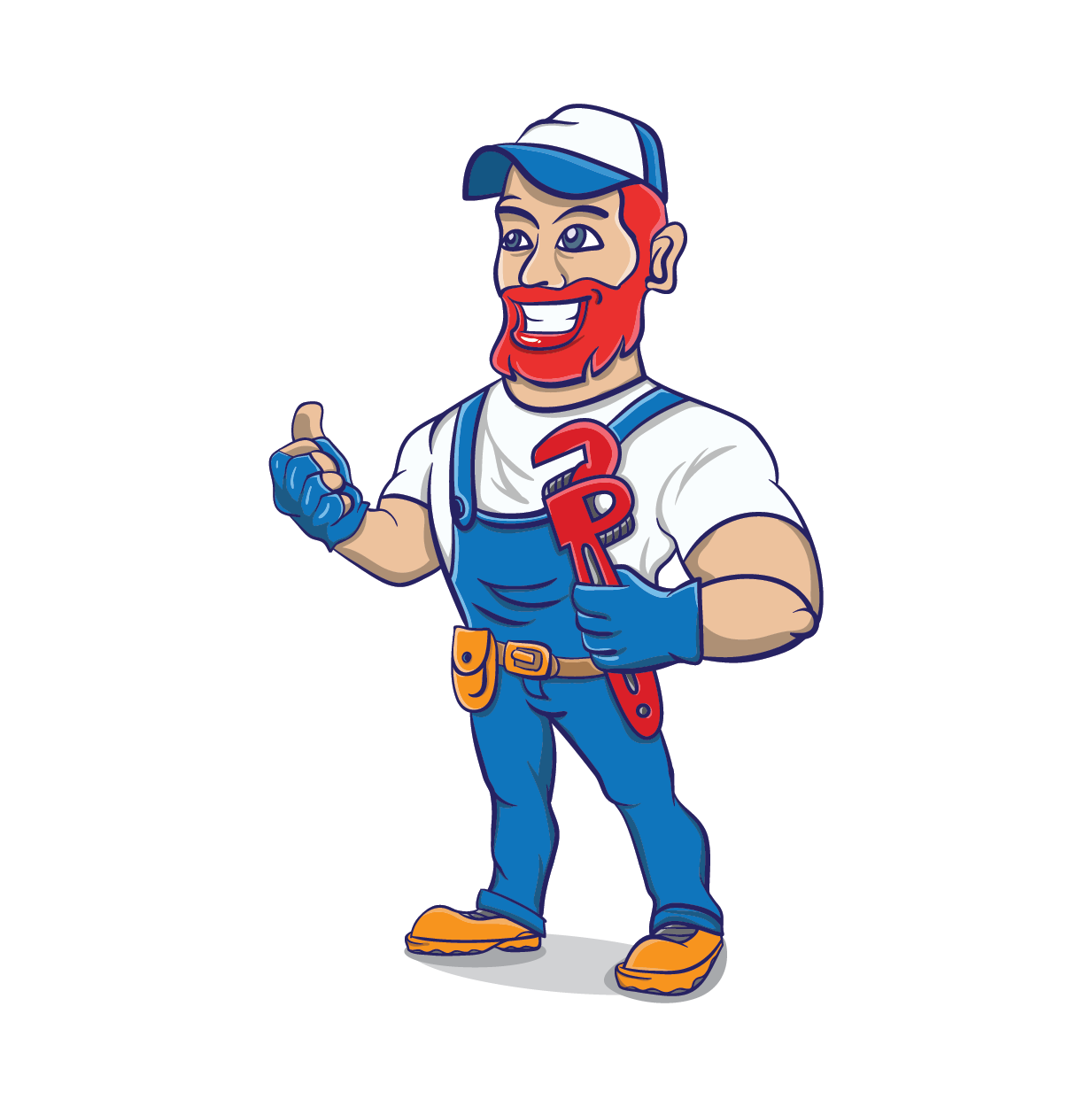 mascott logo for pumbling company by Glyphsstudio mascott logo for pumbling company in Logo Design Inspiration by Glyphsstudio