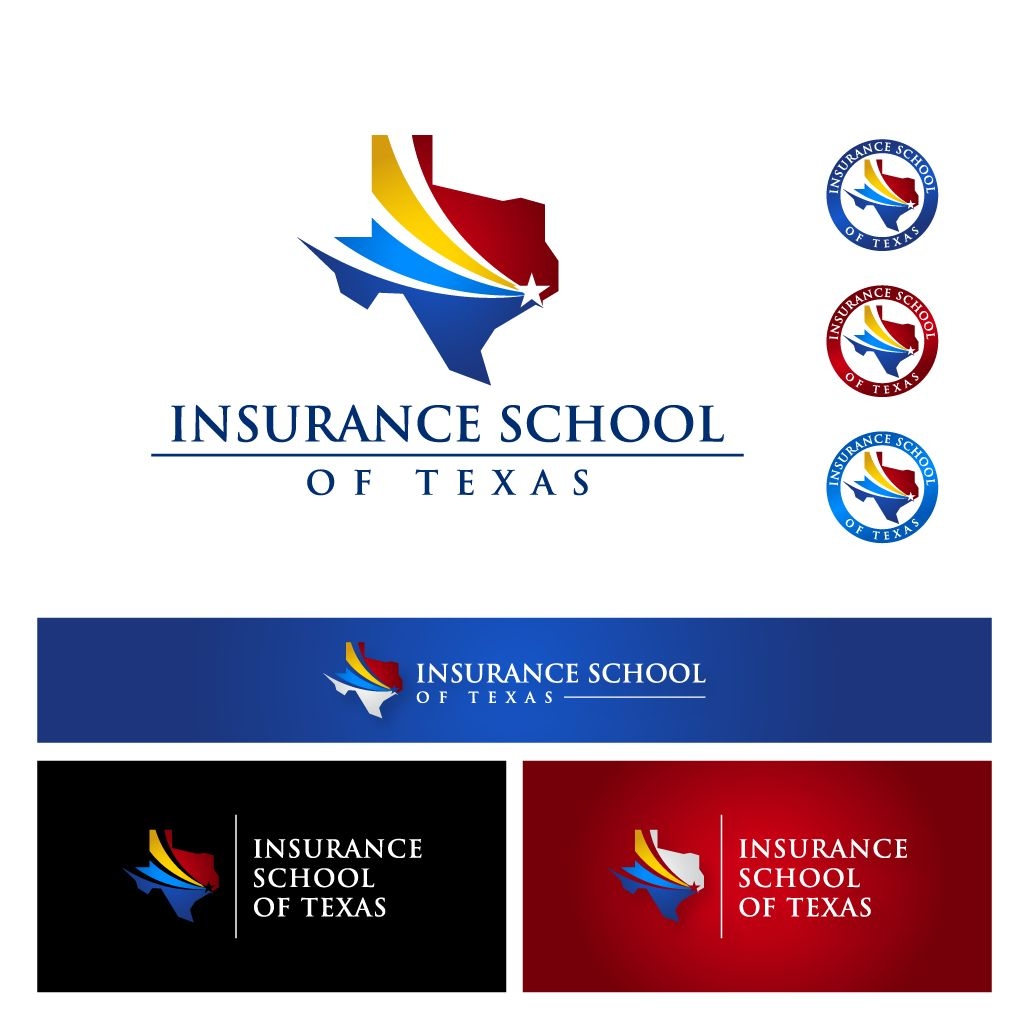 insuracne school for texas by Graphicsuite insuracne school for texas in Logo Design Inspiration by Graphicsuite