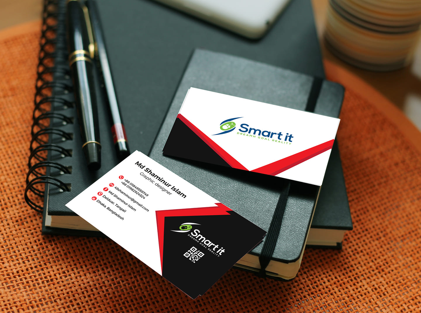 logo by Shaminur logo in Business Card Design Inspiration by Shaminur