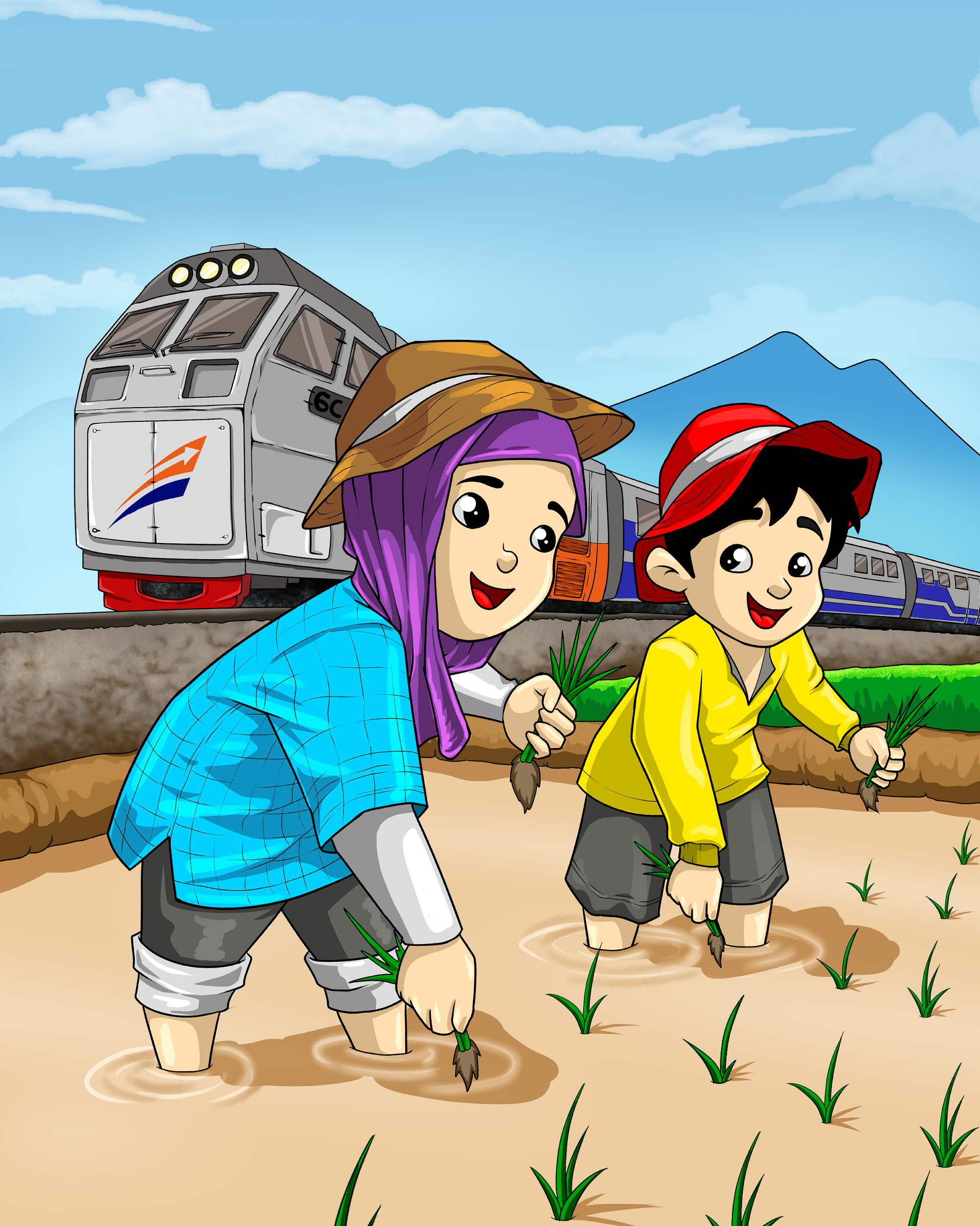 farmer by Agusgarisbesar farmer in Illustration and Graphics Inspiration by Agusgarisbesar