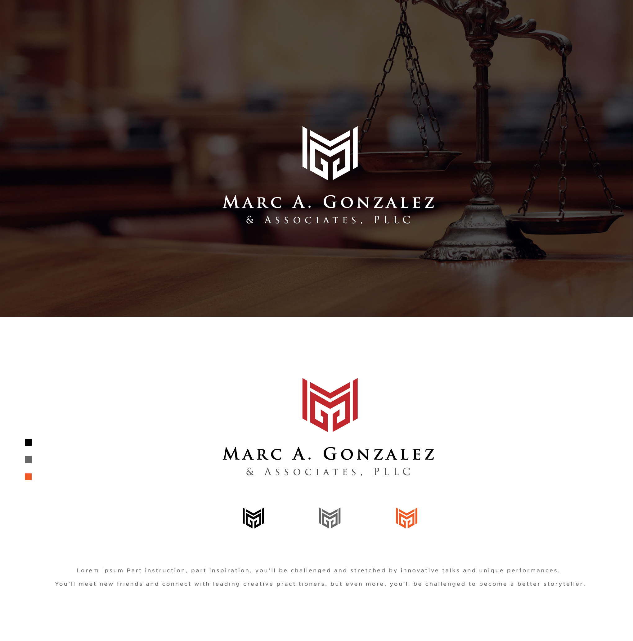 Marc Gonzalez by King™ Marc Gonzalez in Logo And Business Card Design Inspiration by King™