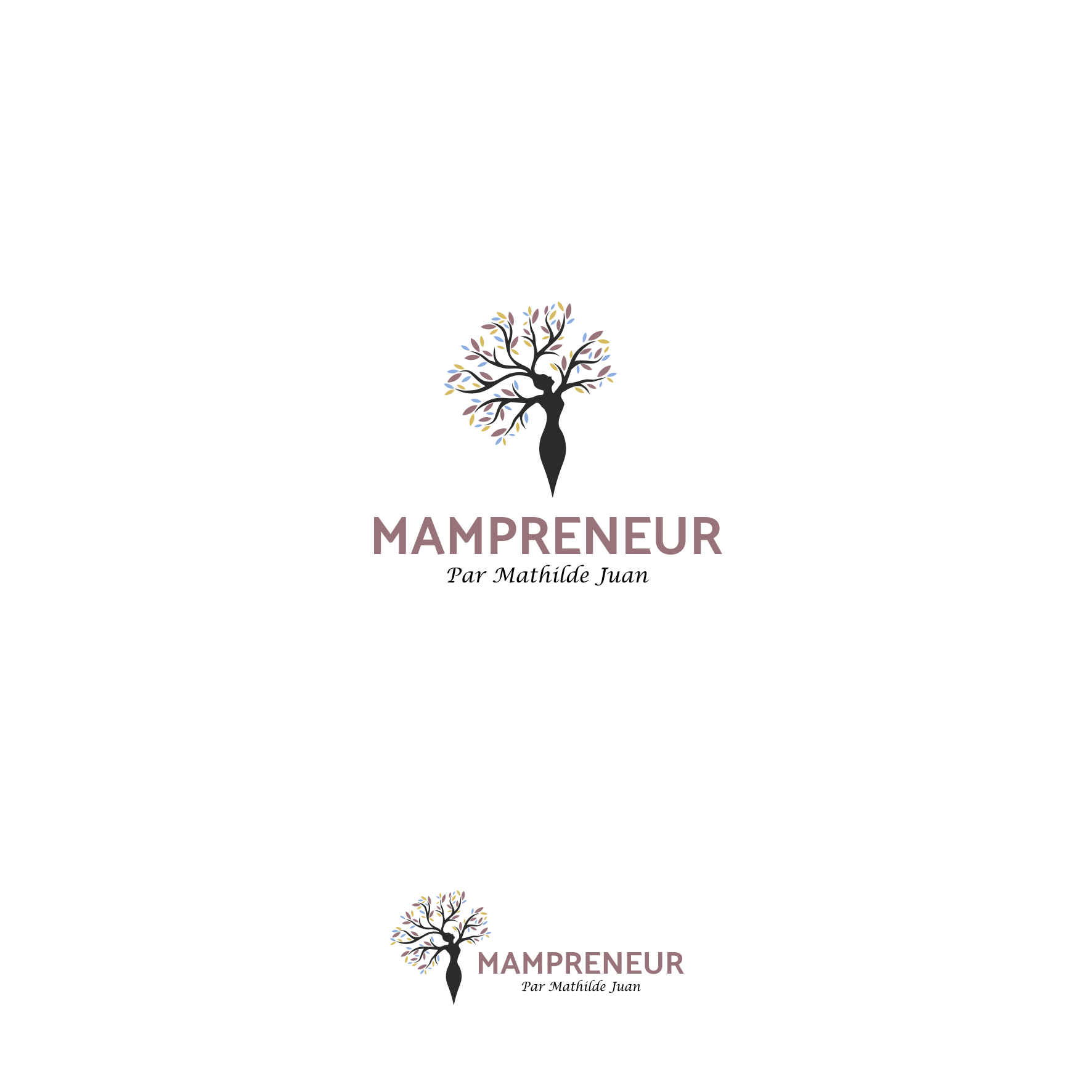 Mampreneur in Logo Design Inspiration by Asgdesigner
