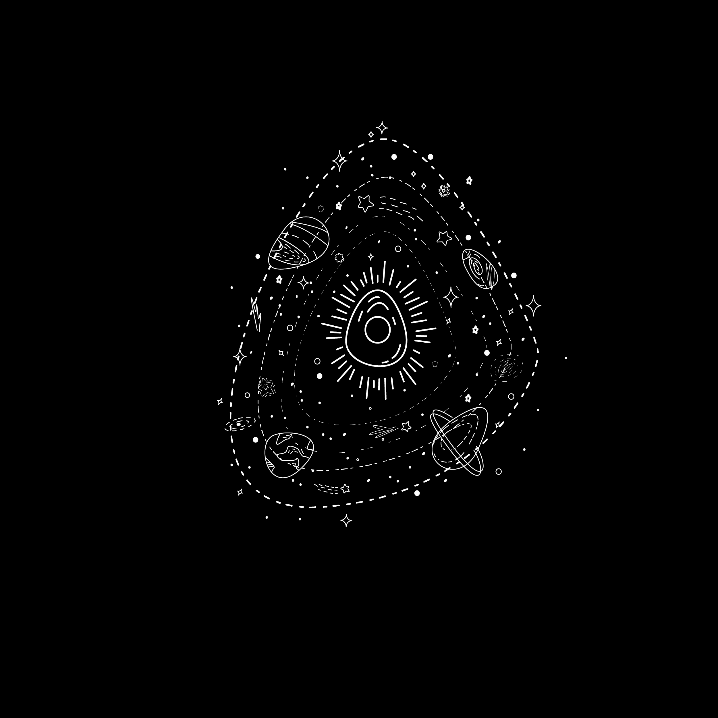 Cosmic egg by Arina Stelya Cosmic egg in Pattern & Surface Design Inspiration by Arina Stelya