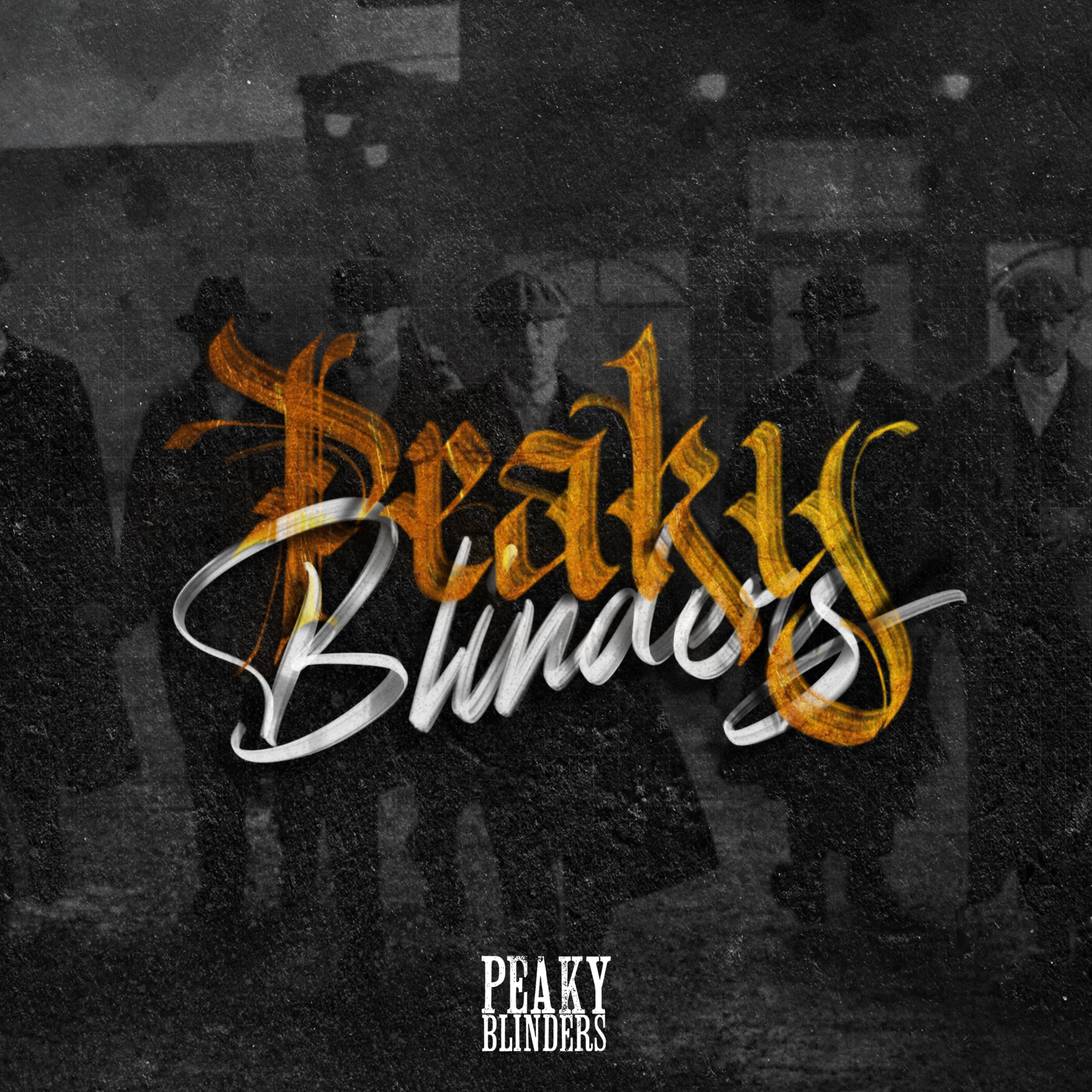 Peaky Blinders Typography Logo in Typography Inspiration by Fatra Mulia