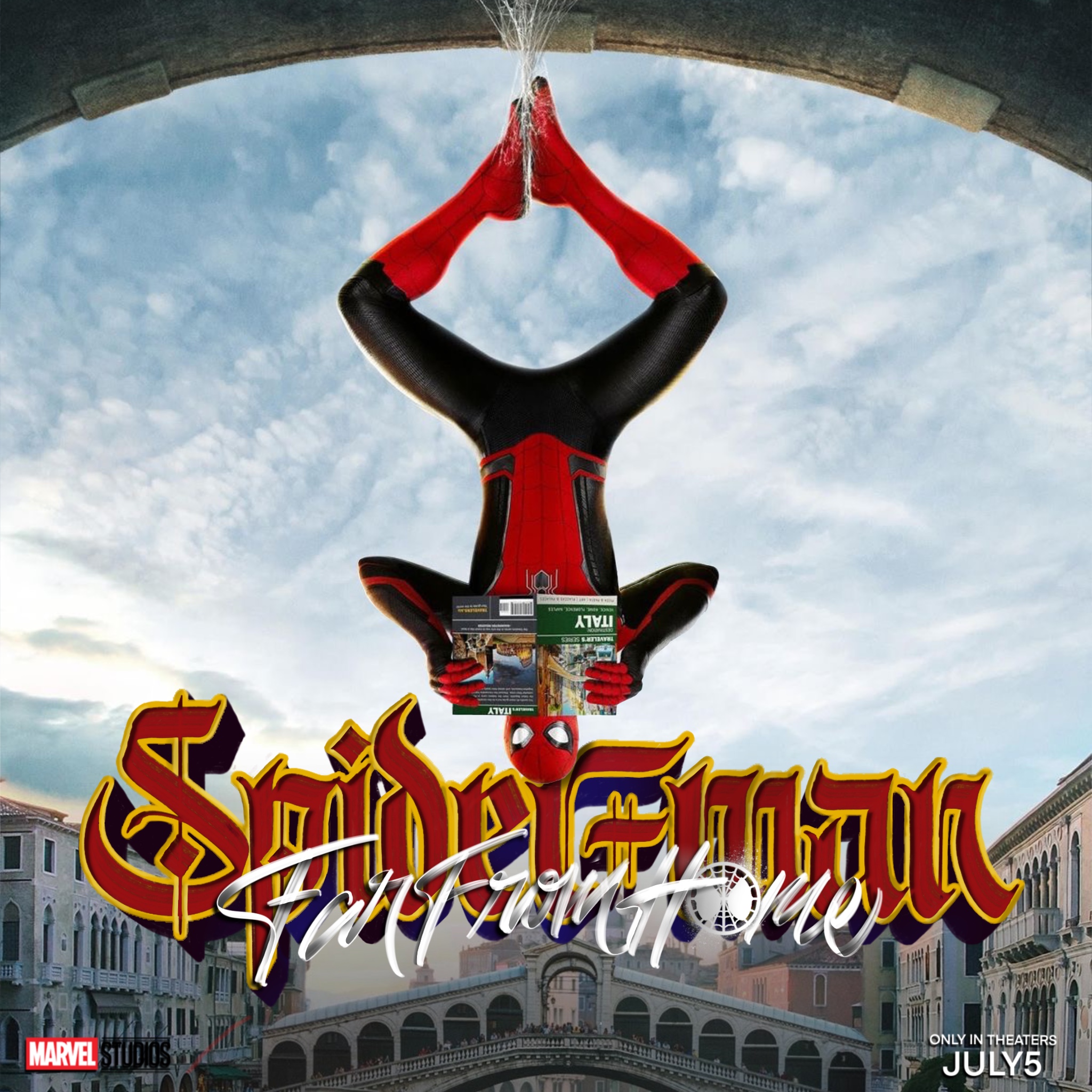 Spiderman Typography in Typography Inspiration by Fatra Mulia