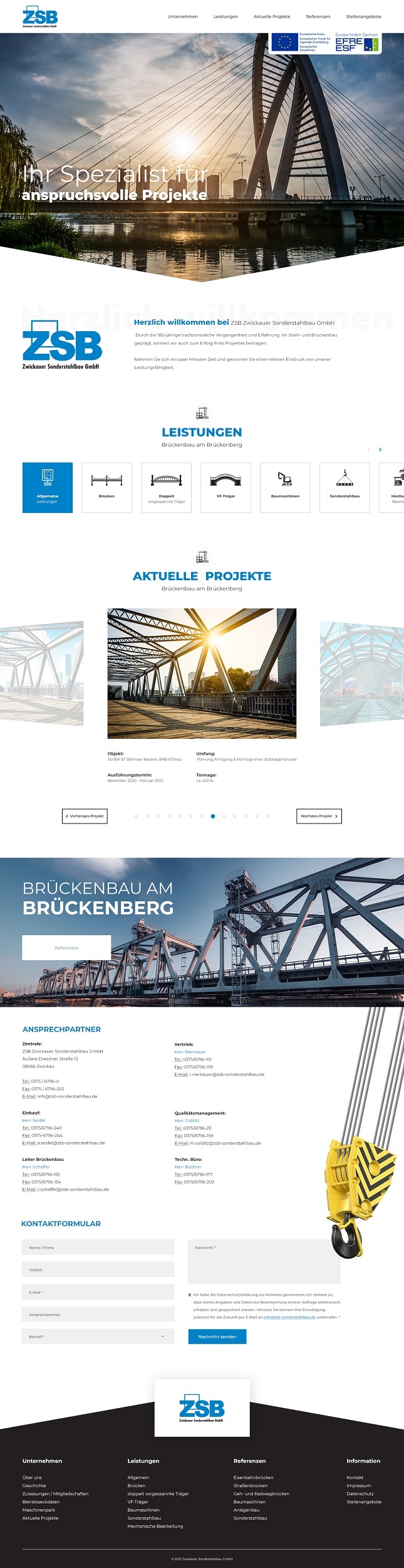 Bridges Company by Mahmoudelcadie Bridges Company in Website Design Inspiration by Mahmoudelcadie