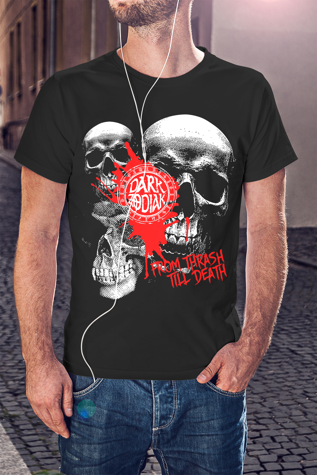 DARK ZODIAK by Thedesignspro DARK ZODIAK in T-Shirt Design Inspiration by Thedesignspro