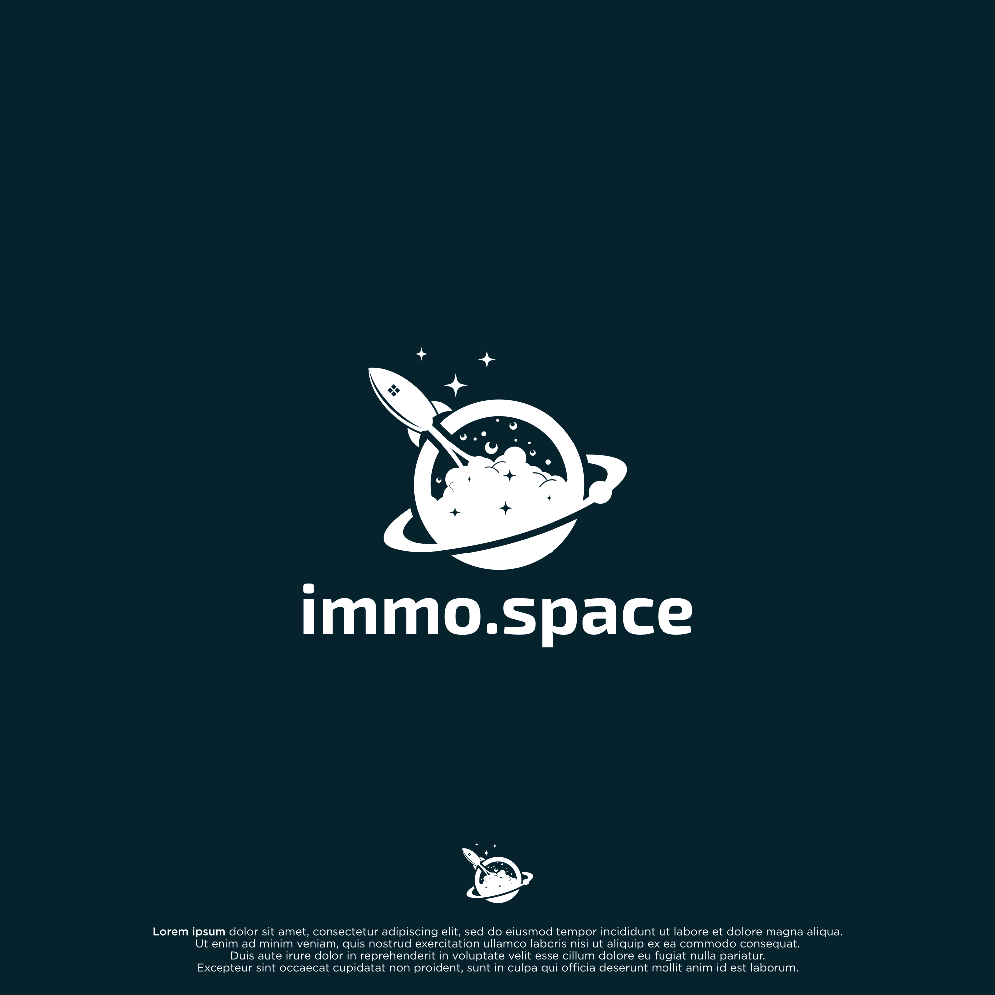 immo.space in Logo Design Inspiration by Redlab