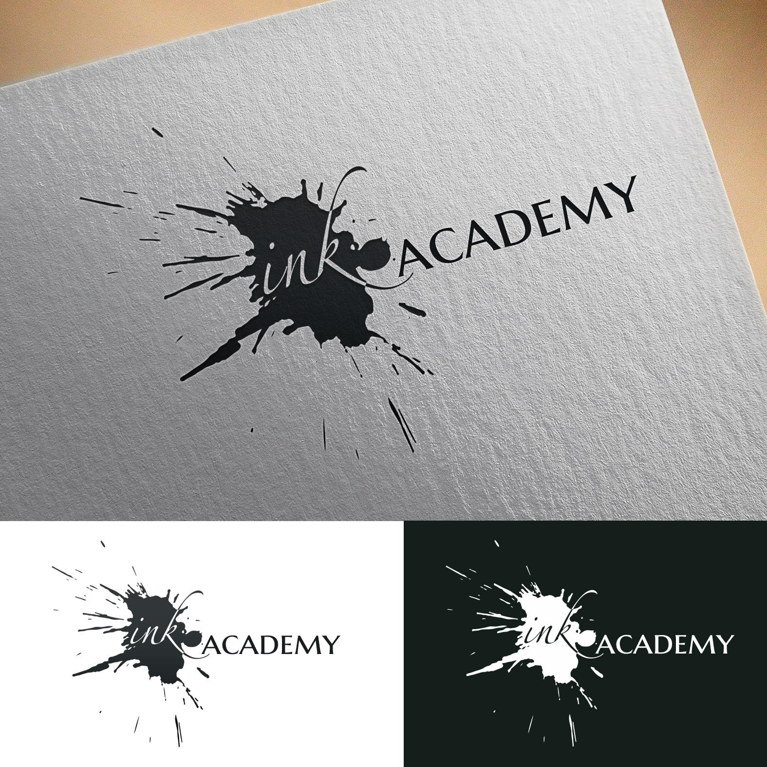 ink ACADEMY by Maks_im ink ACADEMY in Logo Design Inspiration by Maks_im