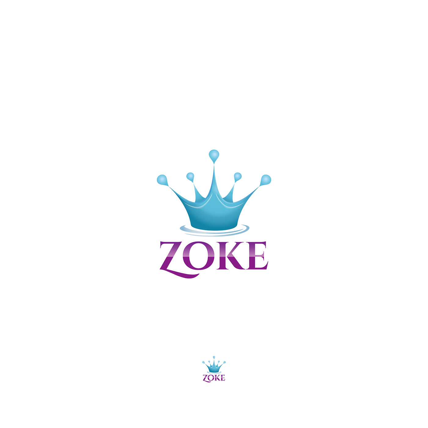 ZOKE by Logorain ZOKE in Advertisement Design Inspiration by Logorain