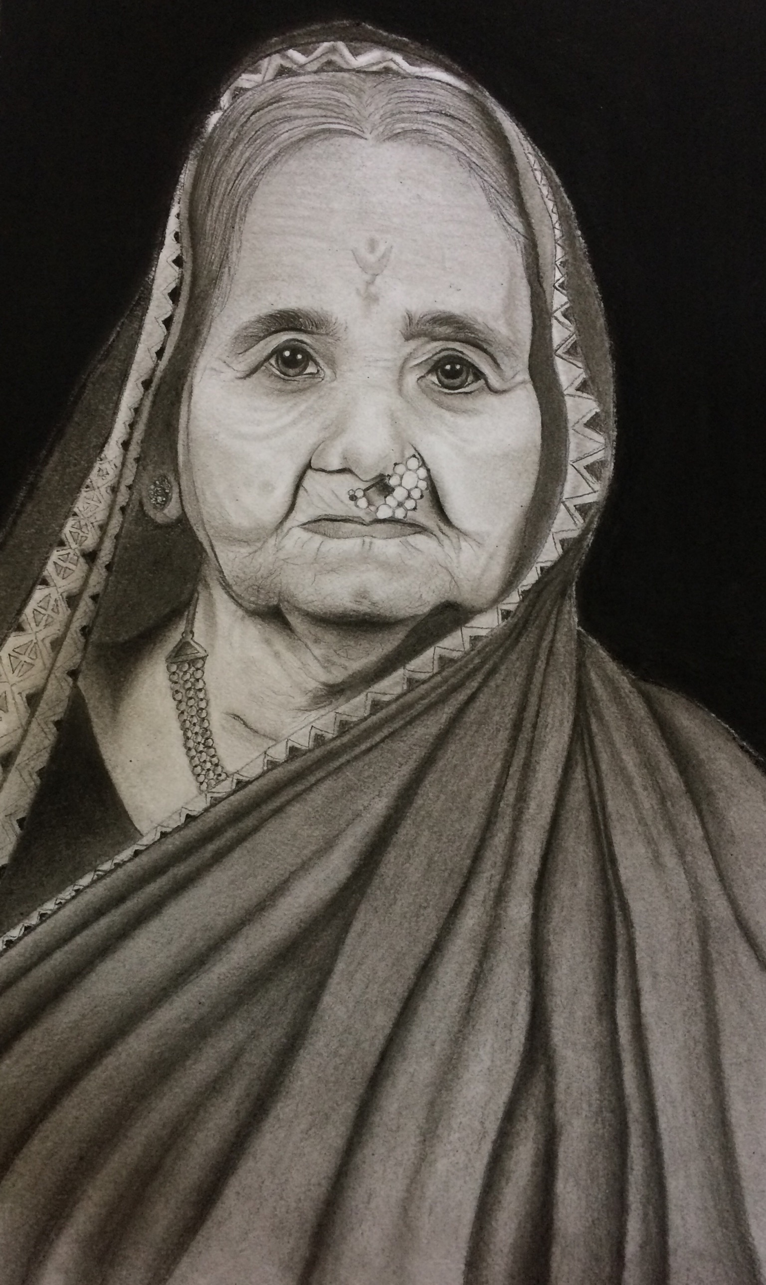 Charcoal Sketch by Pragati Patil Charcoal Sketch in Drawing Inspiration by Pragati Patil