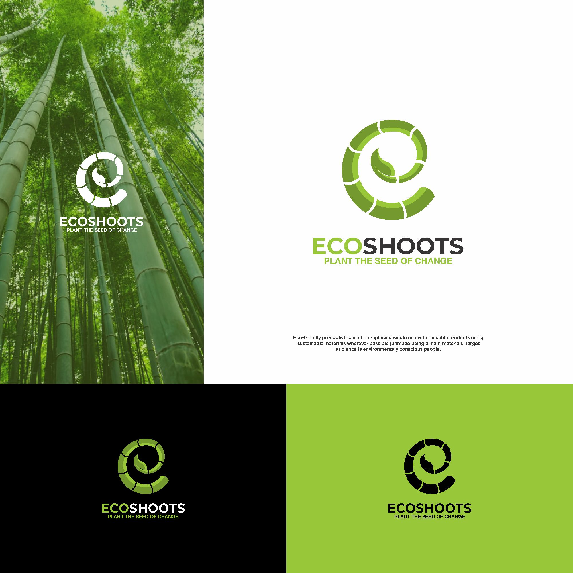 Ecoshoots Logo Concept by Dani Nugraha Ecoshoots Logo Concept in Logo Design Inspiration by Dani Nugraha